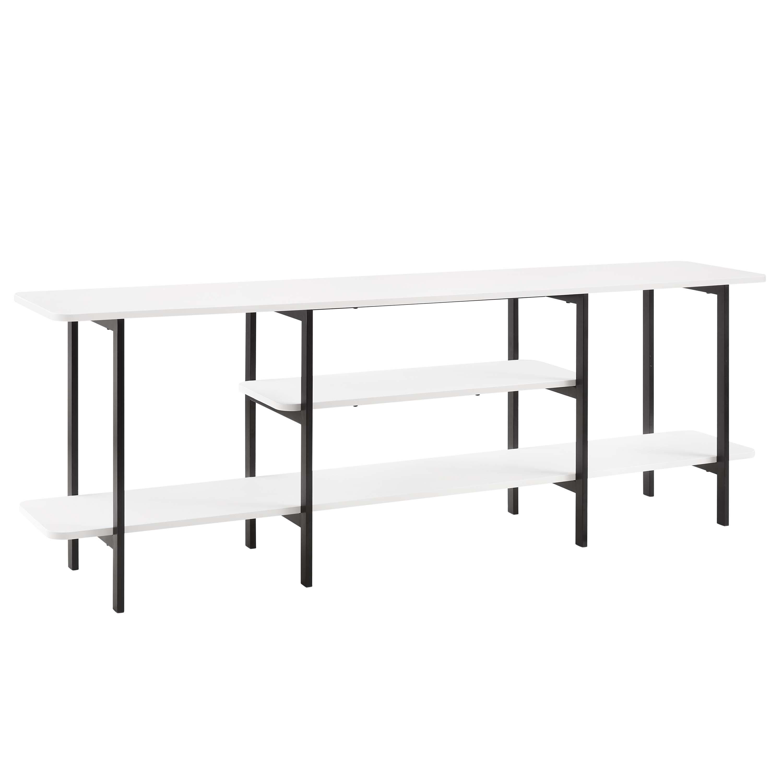 Manhattan Comfort Celine Console Table, White, large