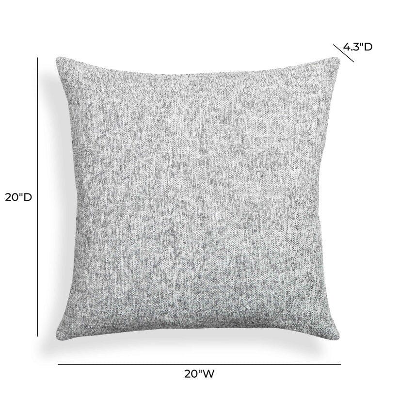 TOV Furniture Poh Decorative Throw Pillow, Gray, large