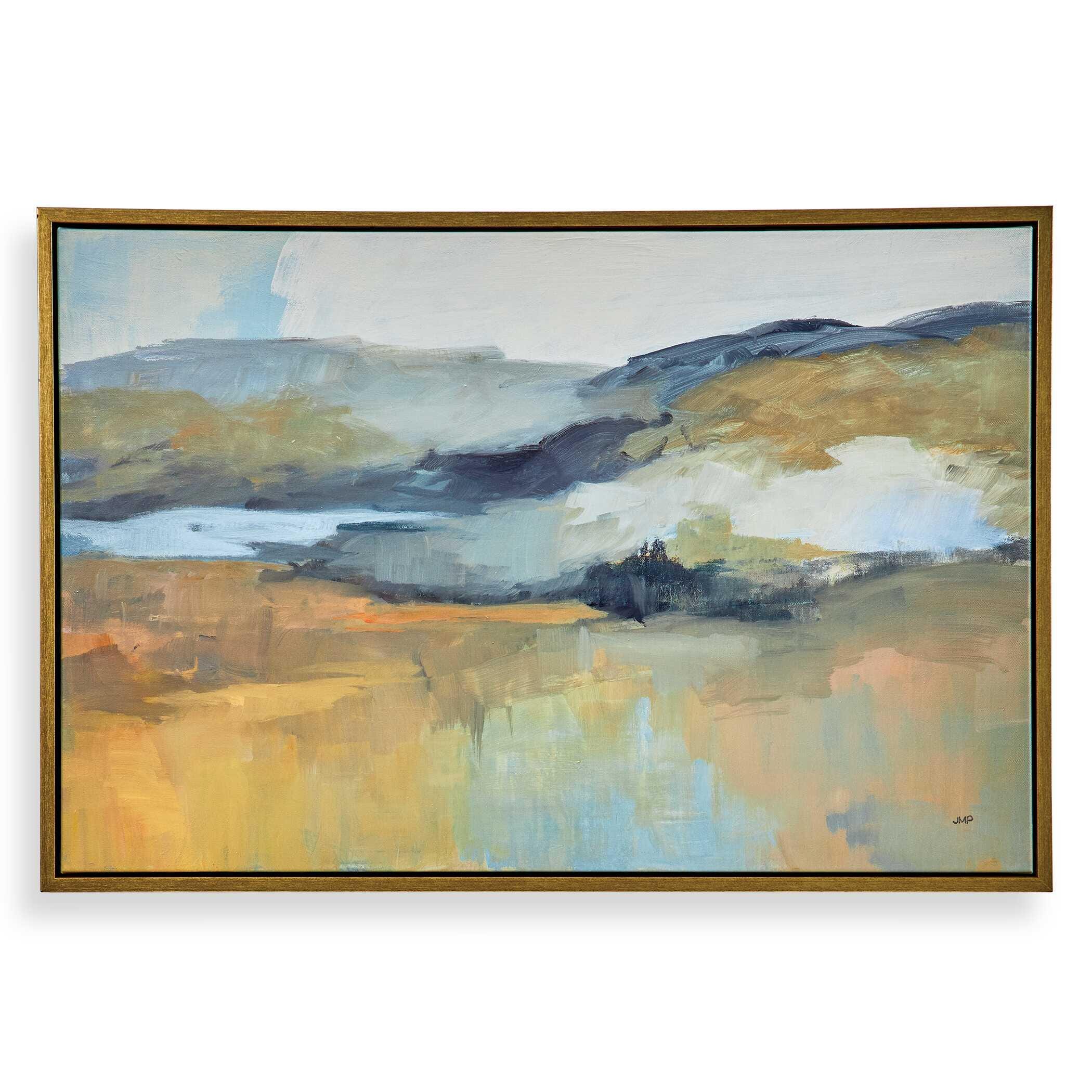 Uttermost Folded Hills Wall Art 37 x 25, , large