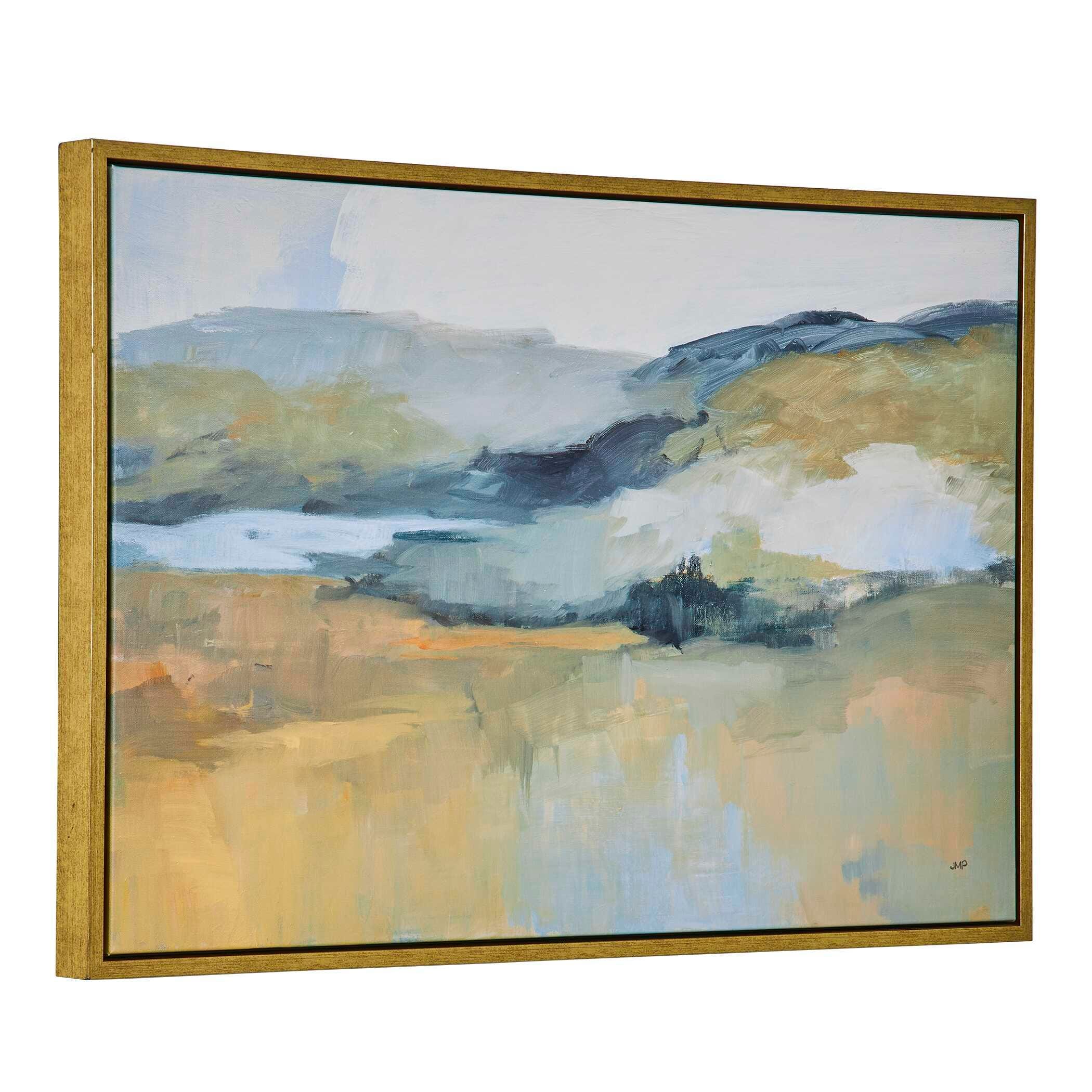 Uttermost Folded Hills Wall Art 37 x 25, , large