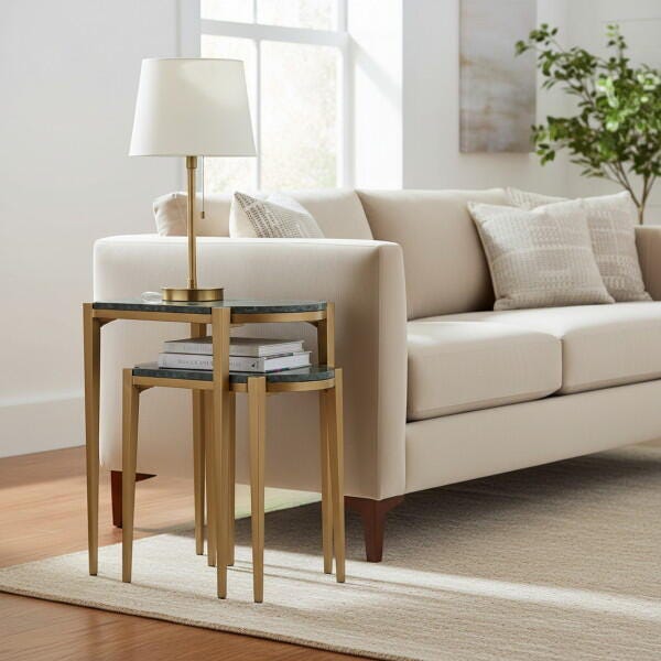 Crestview Collection Solid Nesting End Table, , rollover