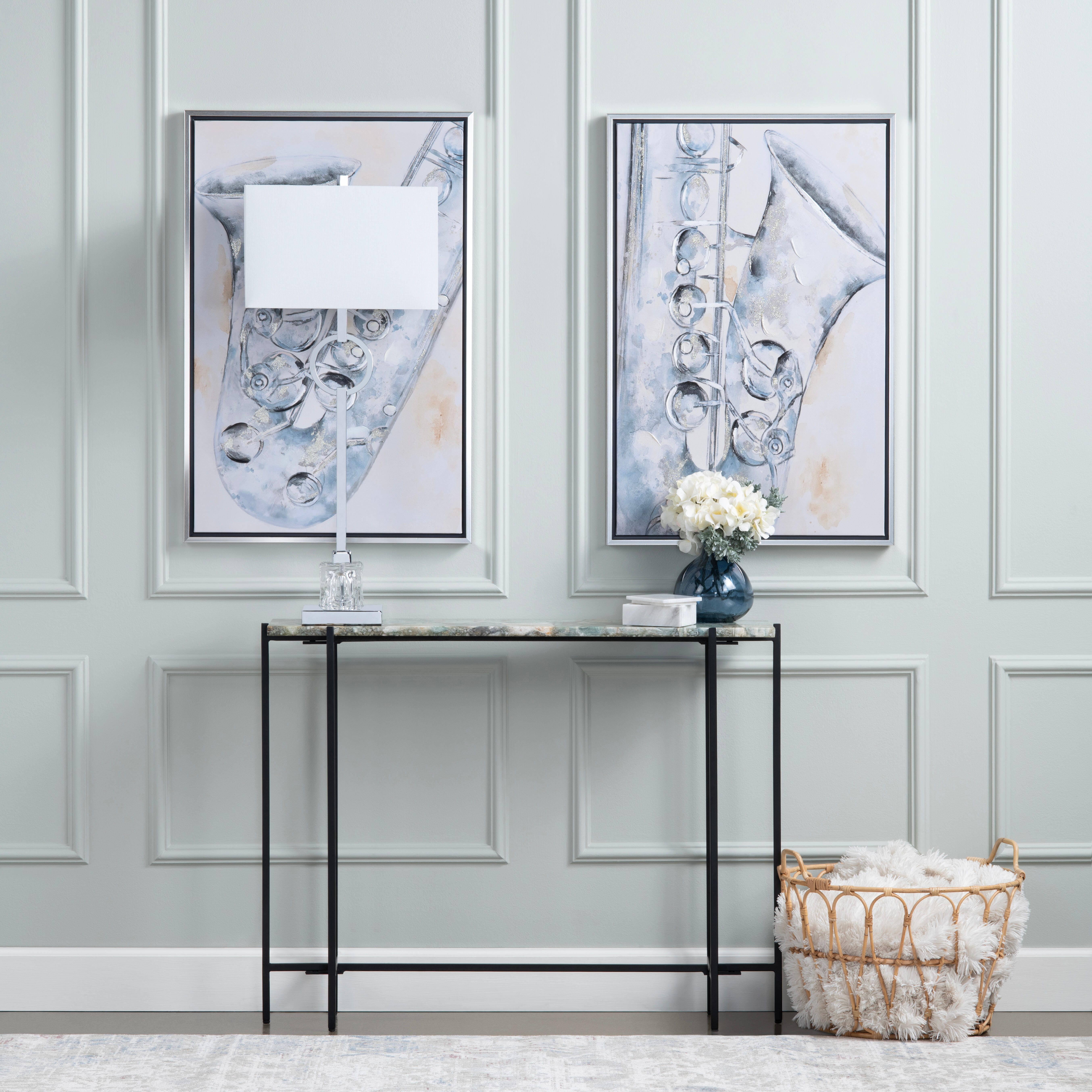 Crestview Collection Minimalist Console Table, , rollover