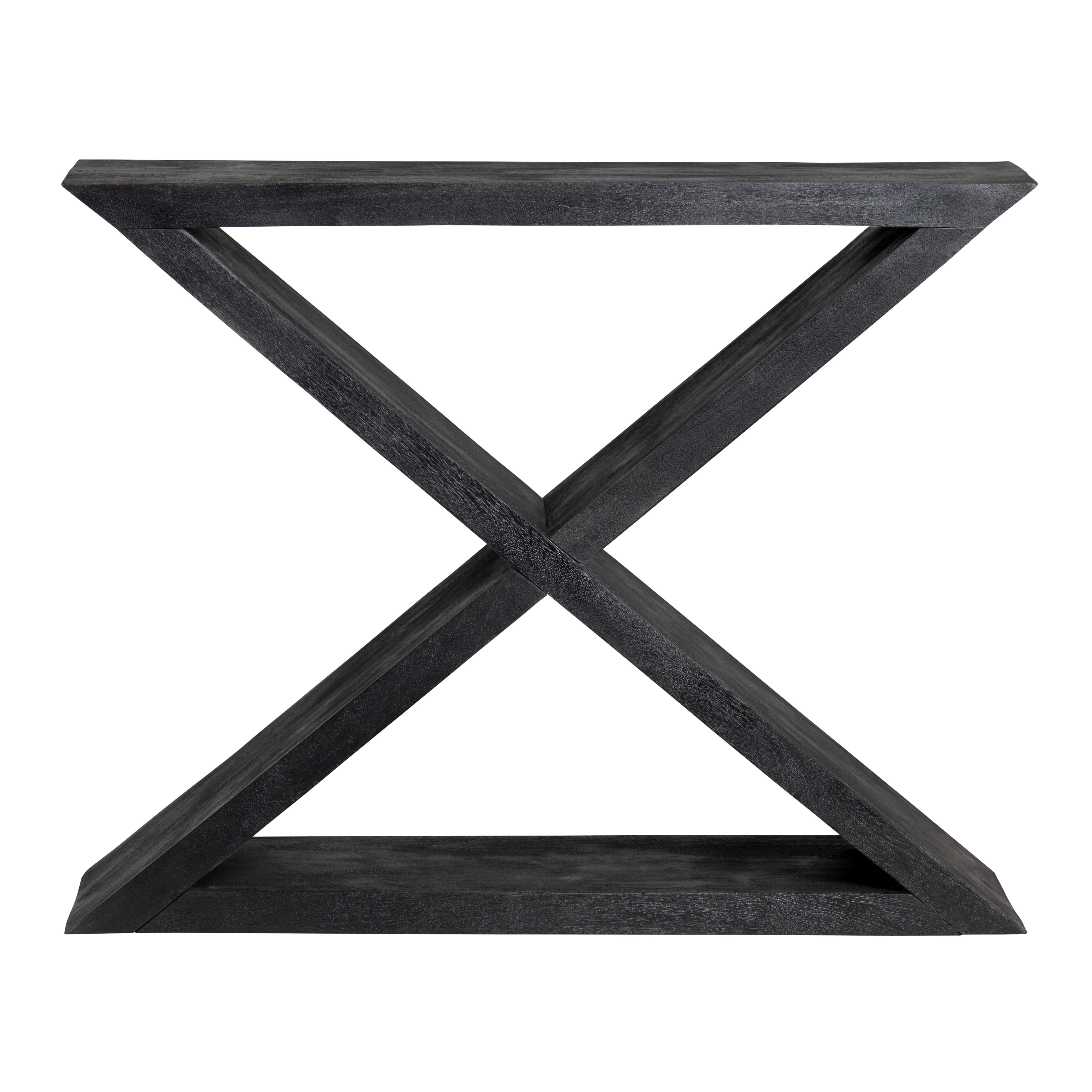 Crestview Collection Slatted Console Table, , large