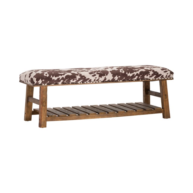 Crestview Collection Bench, Brown