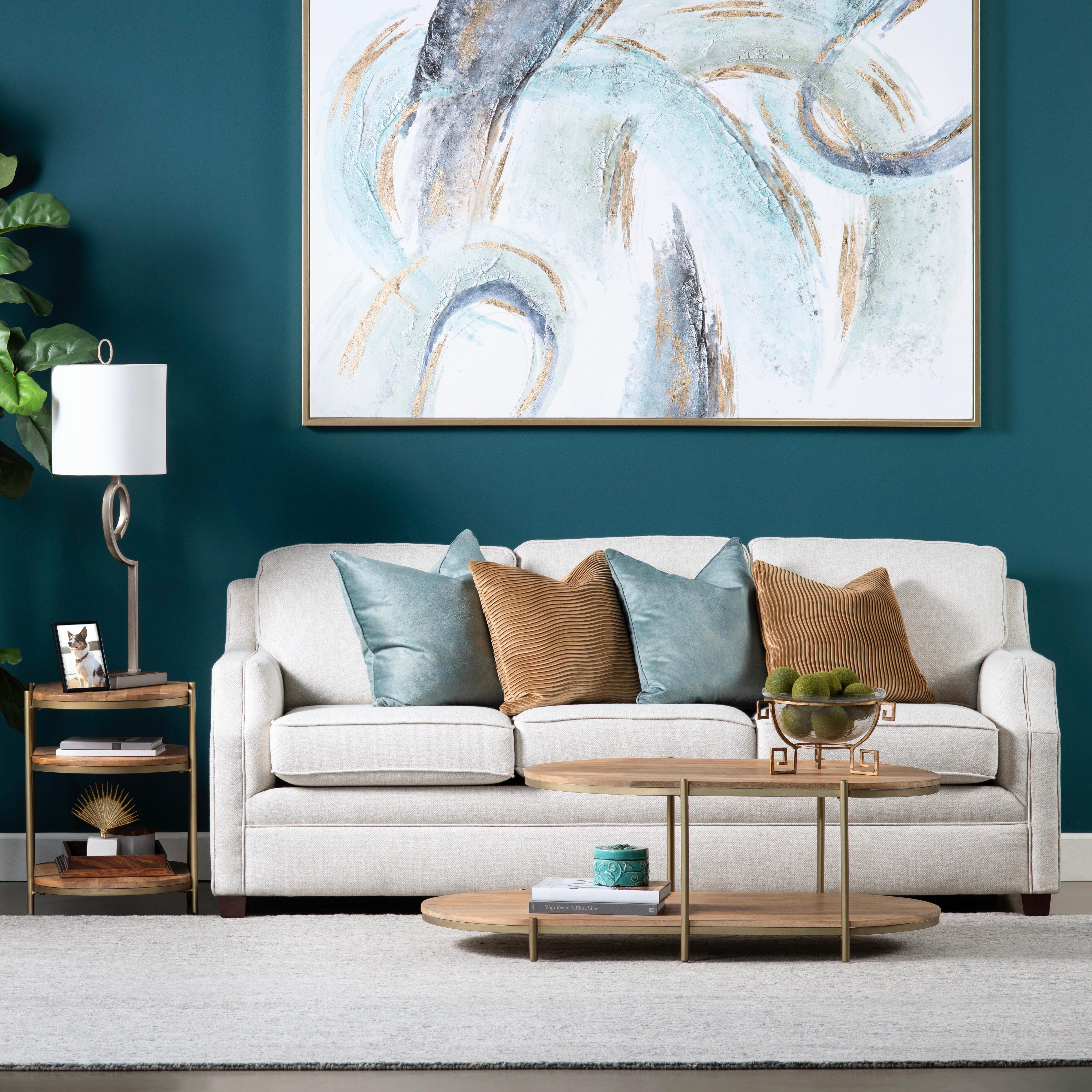 Crestview Collection Oval Coffee Table, , rollover