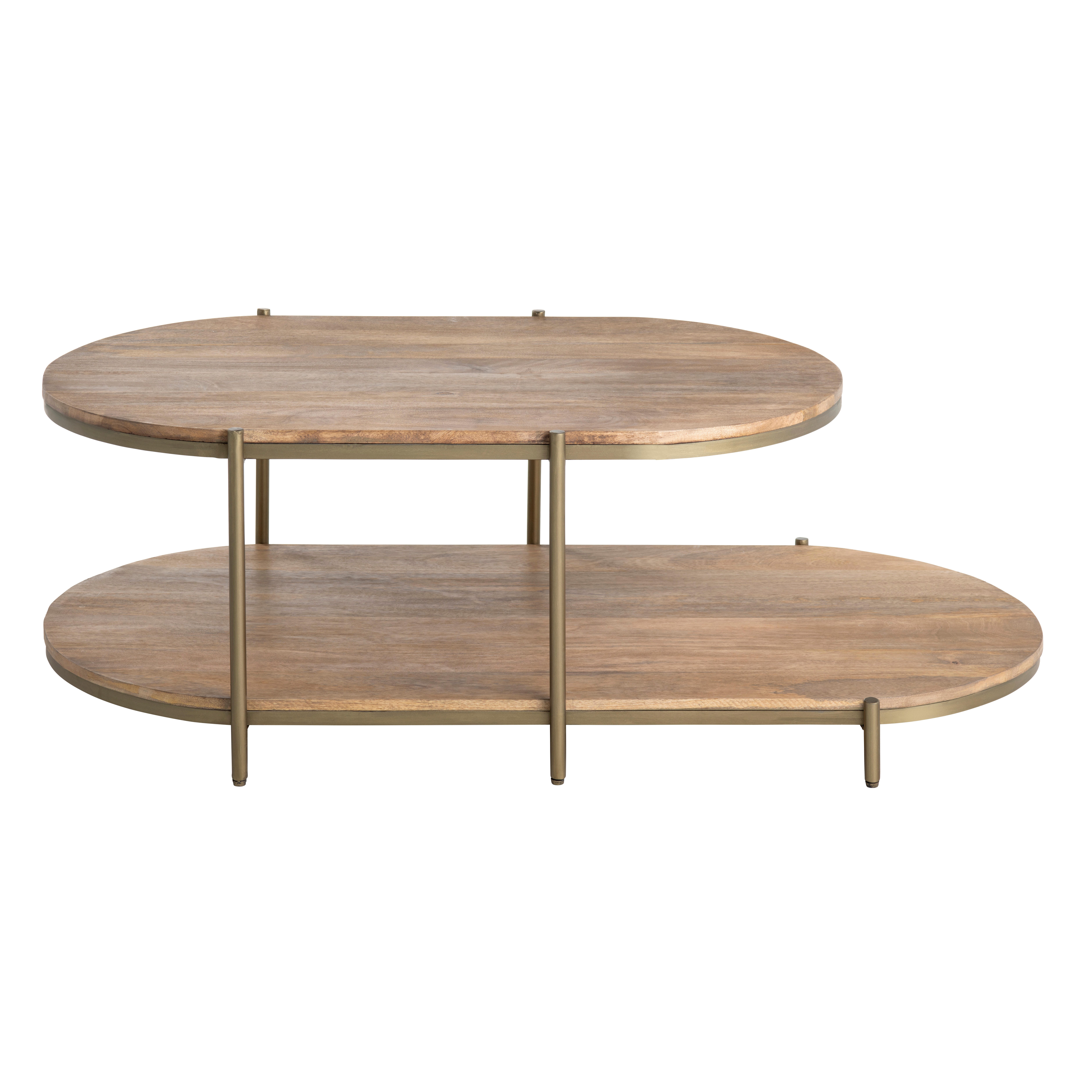 Crestview Collection Oval Coffee Table, , large