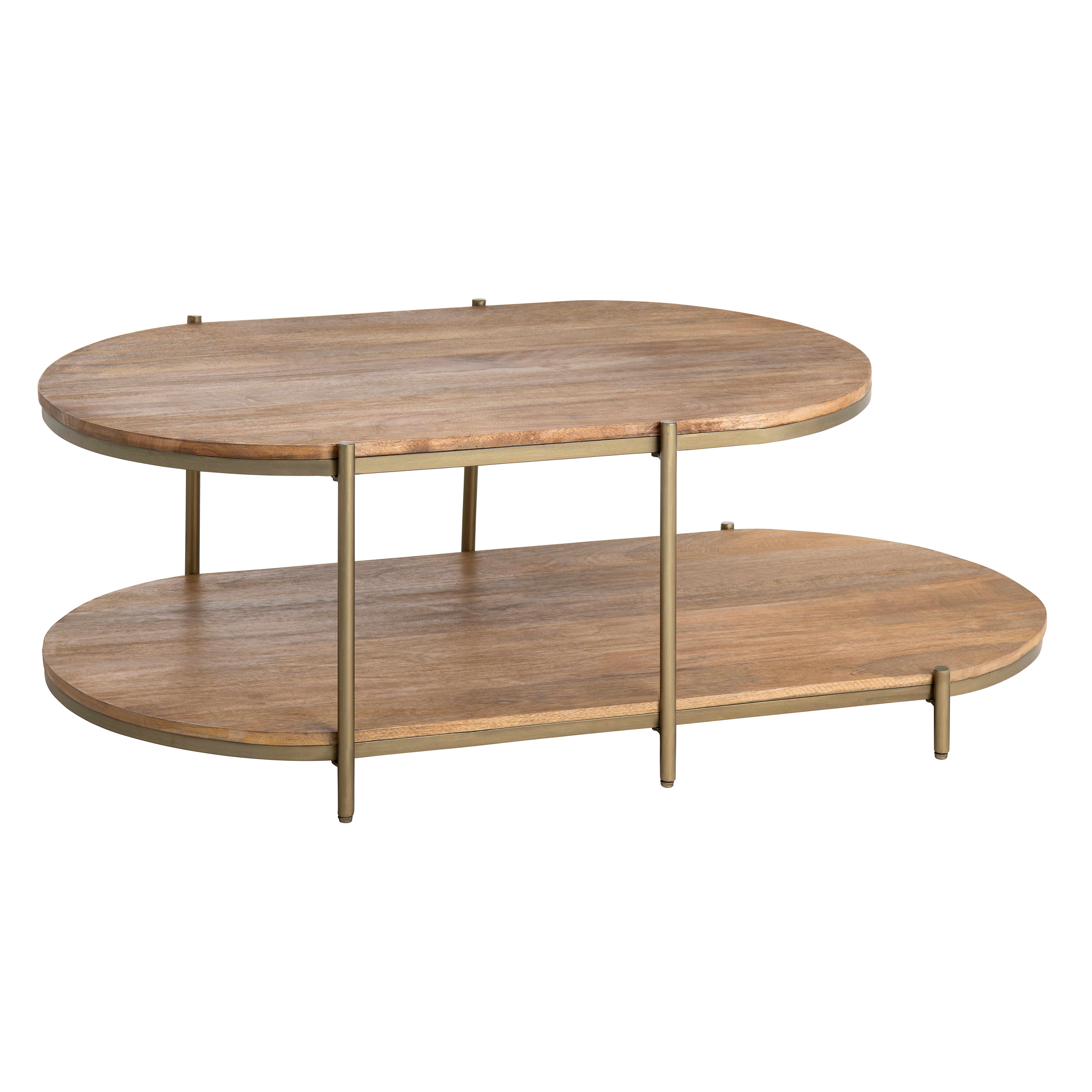 Crestview Collection Oval Coffee Table, , large