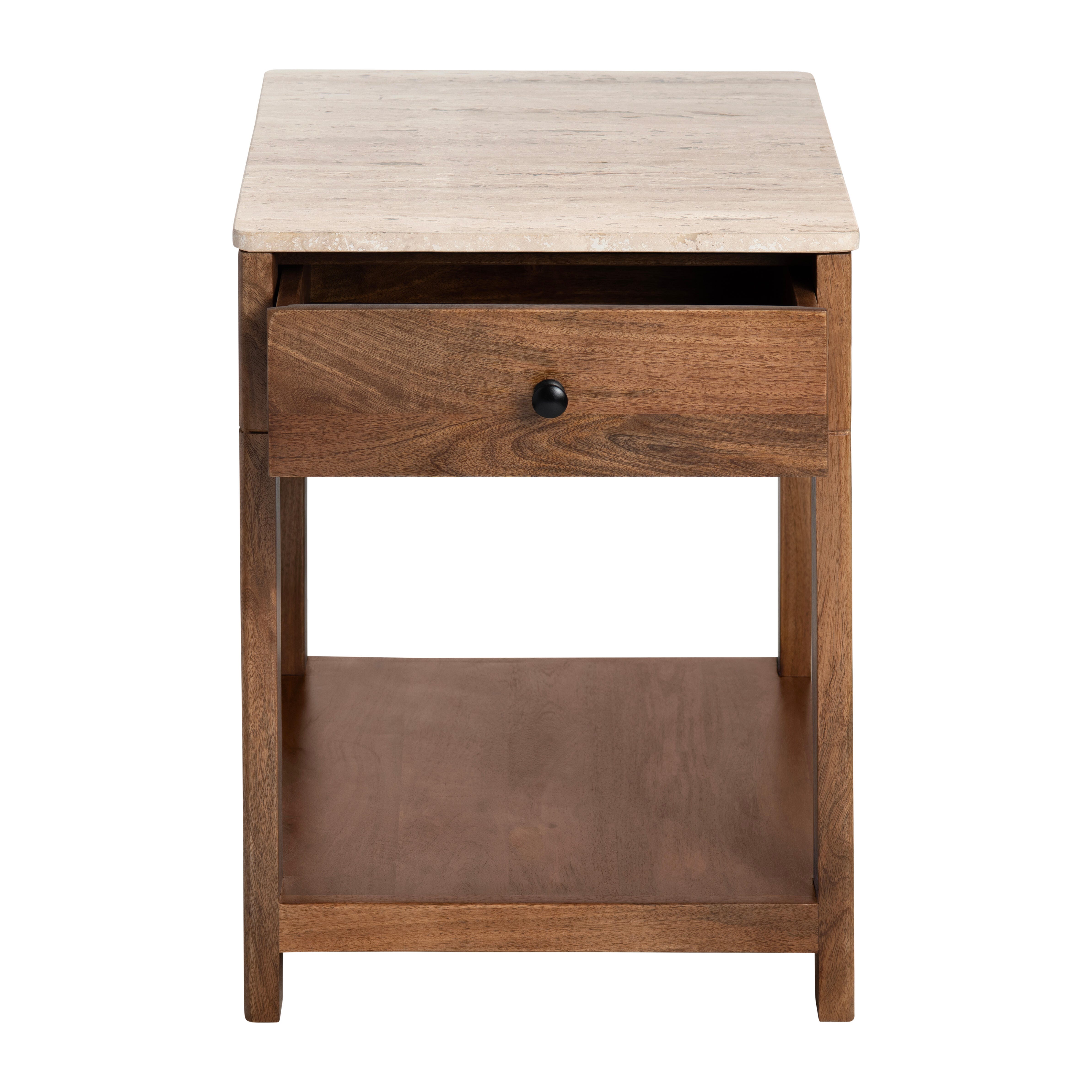 Crestview Collection Travertine Accent Table, , large