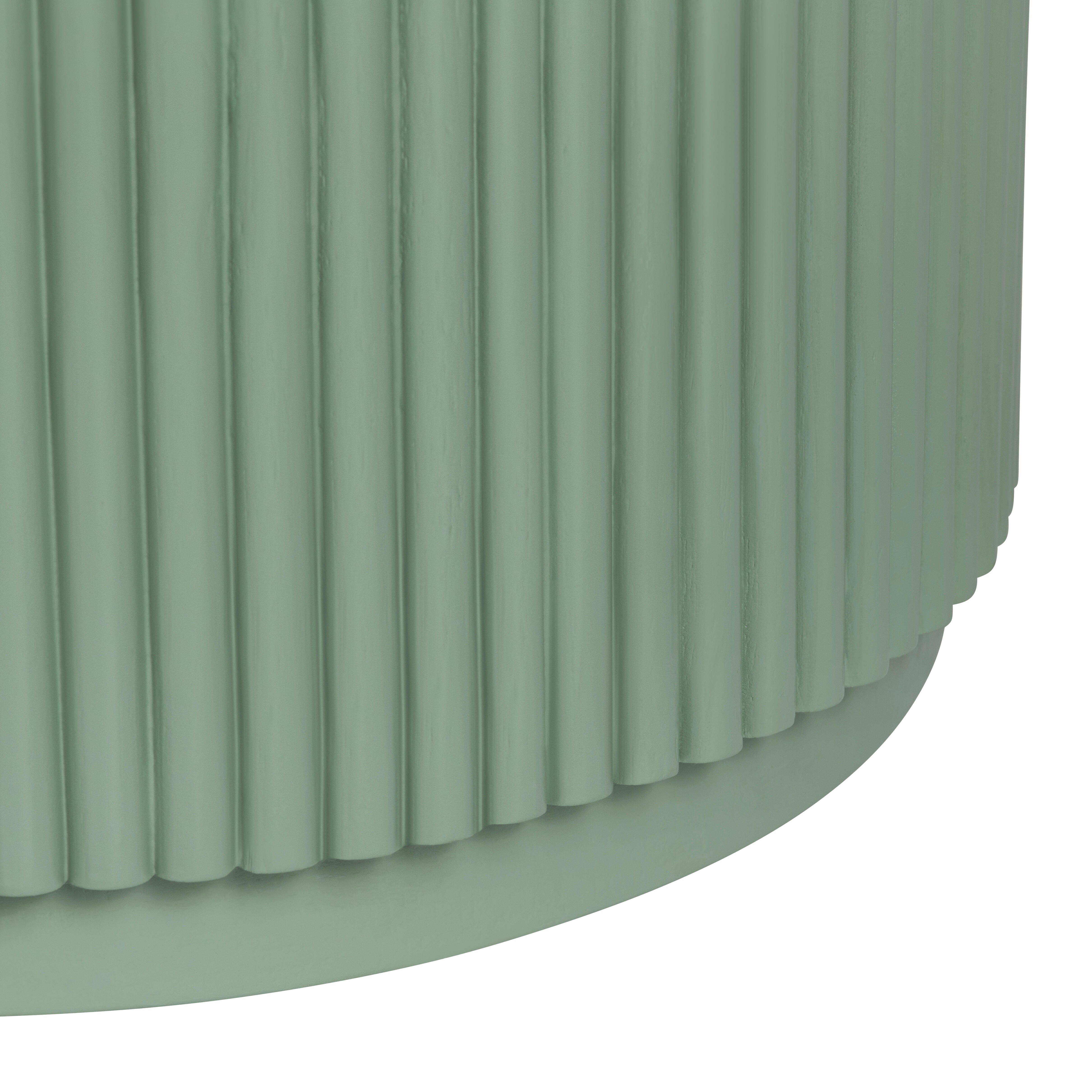 Crestview Collection Solid Accent End Table, Green, large
