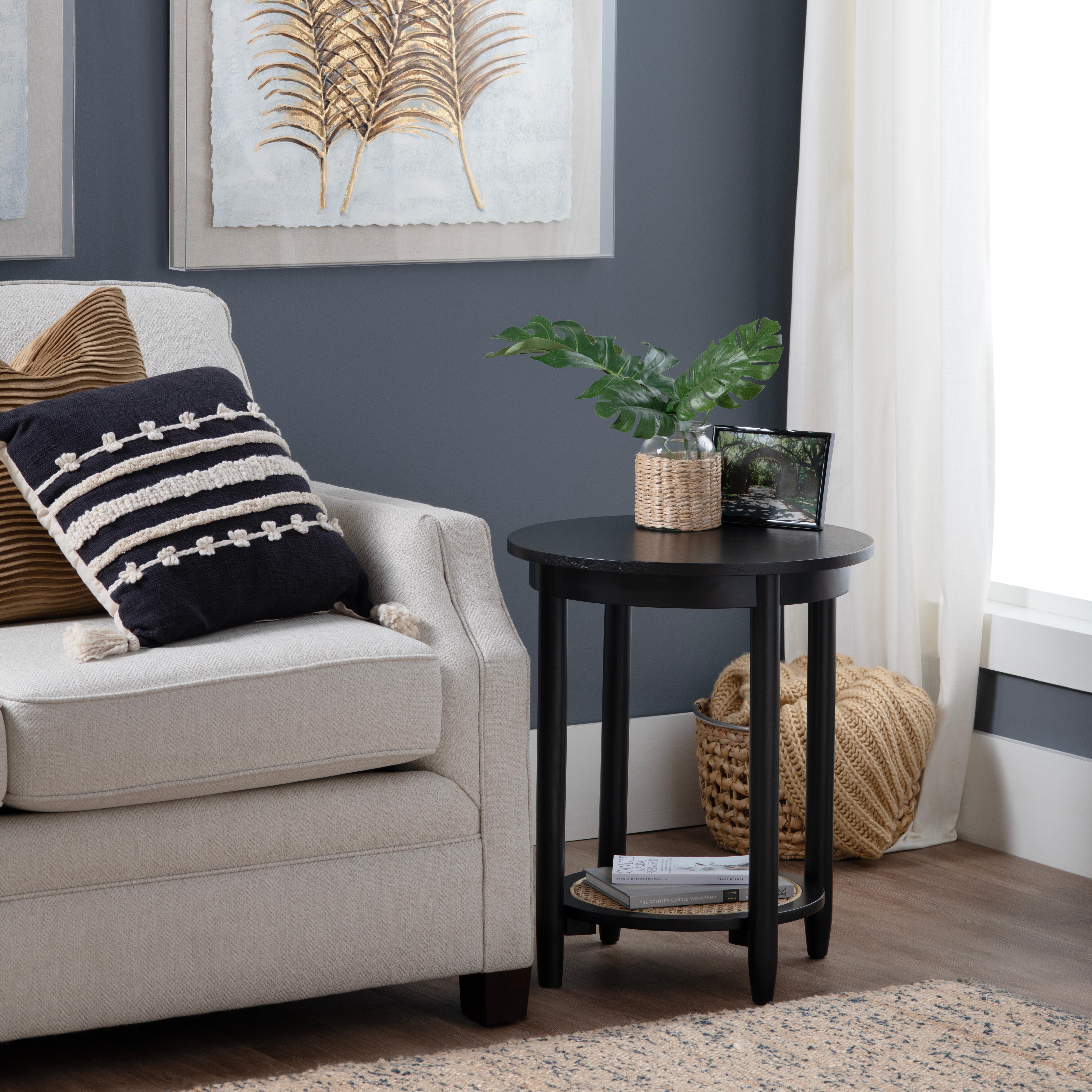 Crestview Collection Rattan Accent Table, , rollover