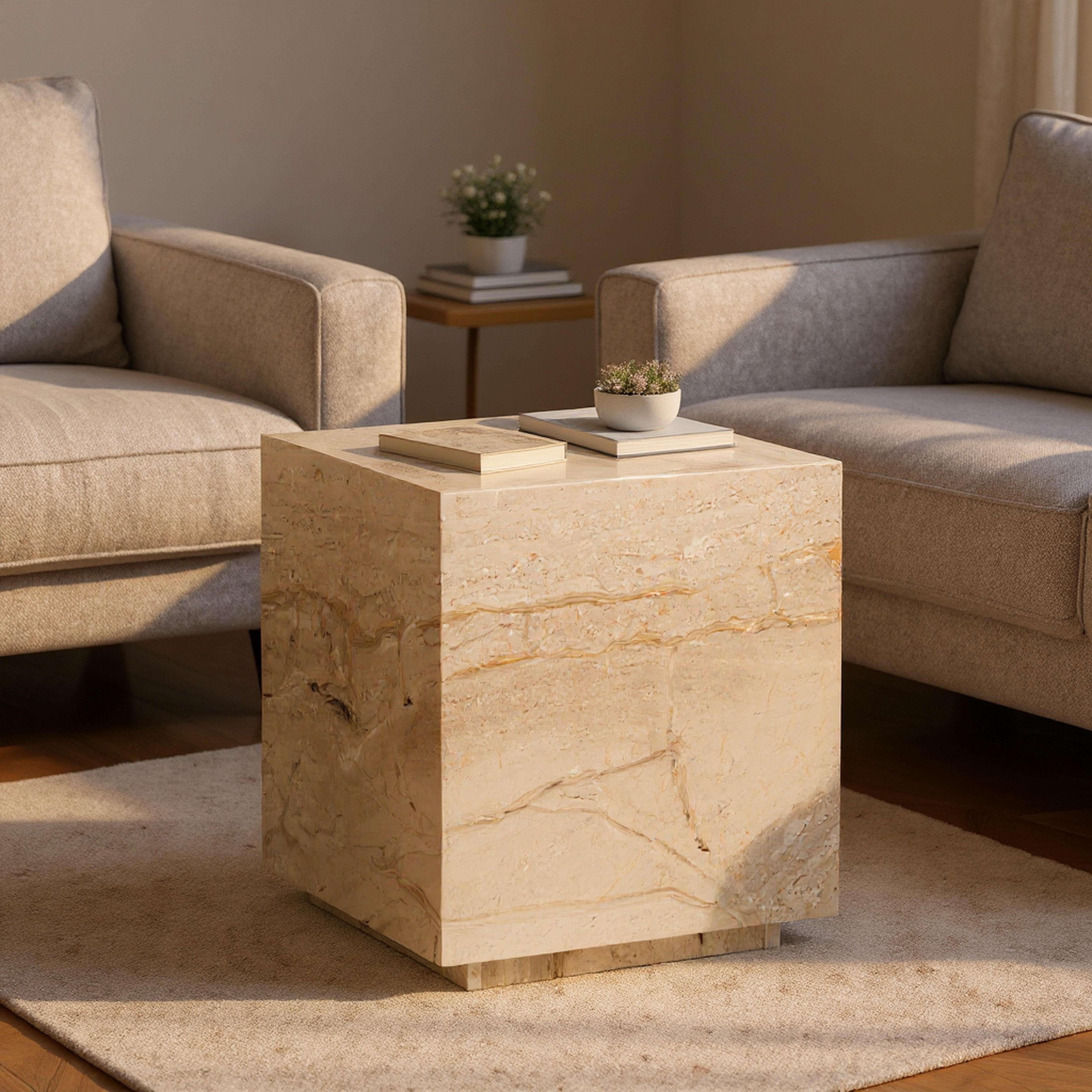 Crestview Collection Textured Accent End Table, , rollover