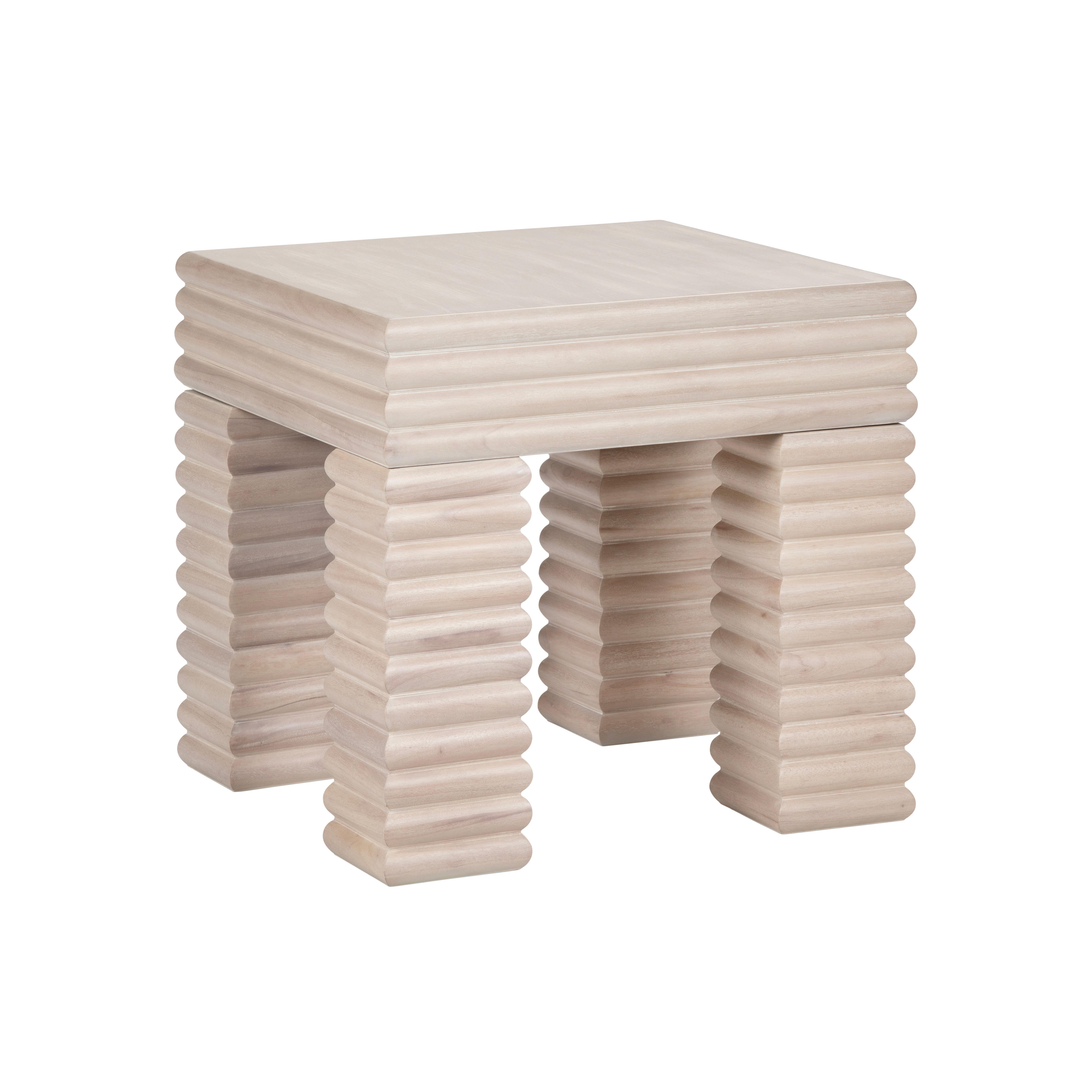 Crestview Collection Tapered Leg Accent End Table, , large