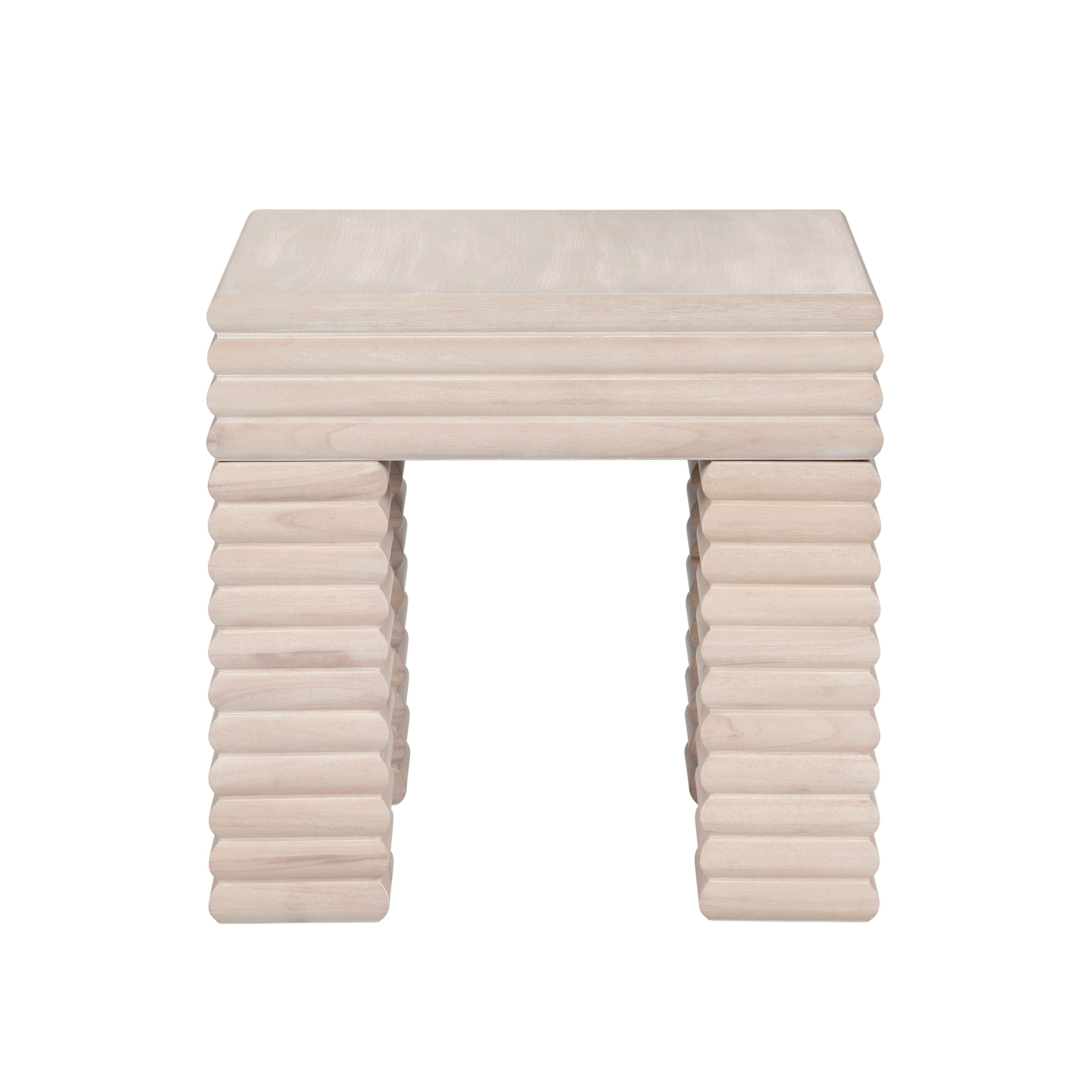Crestview Collection Tapered Leg Accent End Table, , large