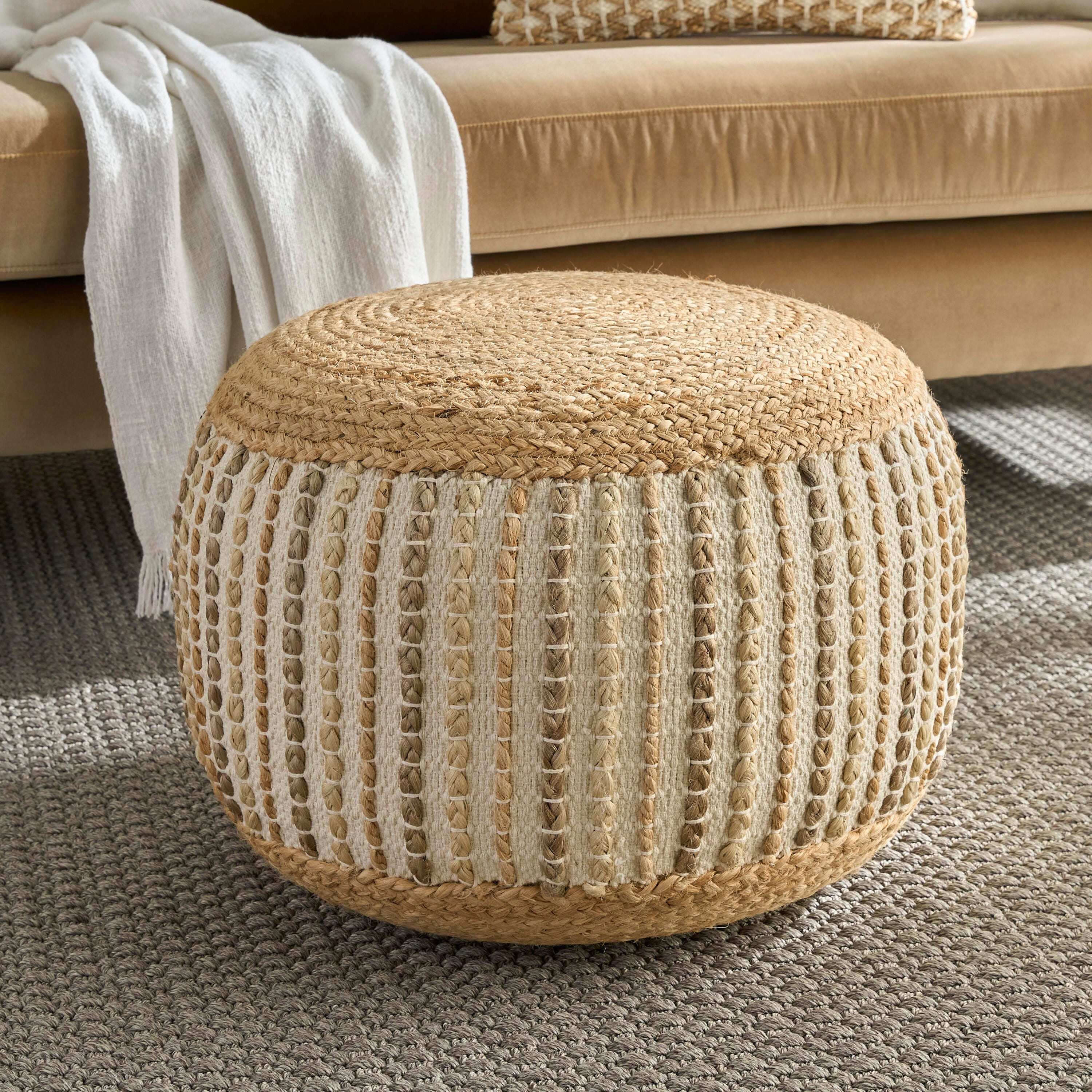 Nourison Home Pouf, , large