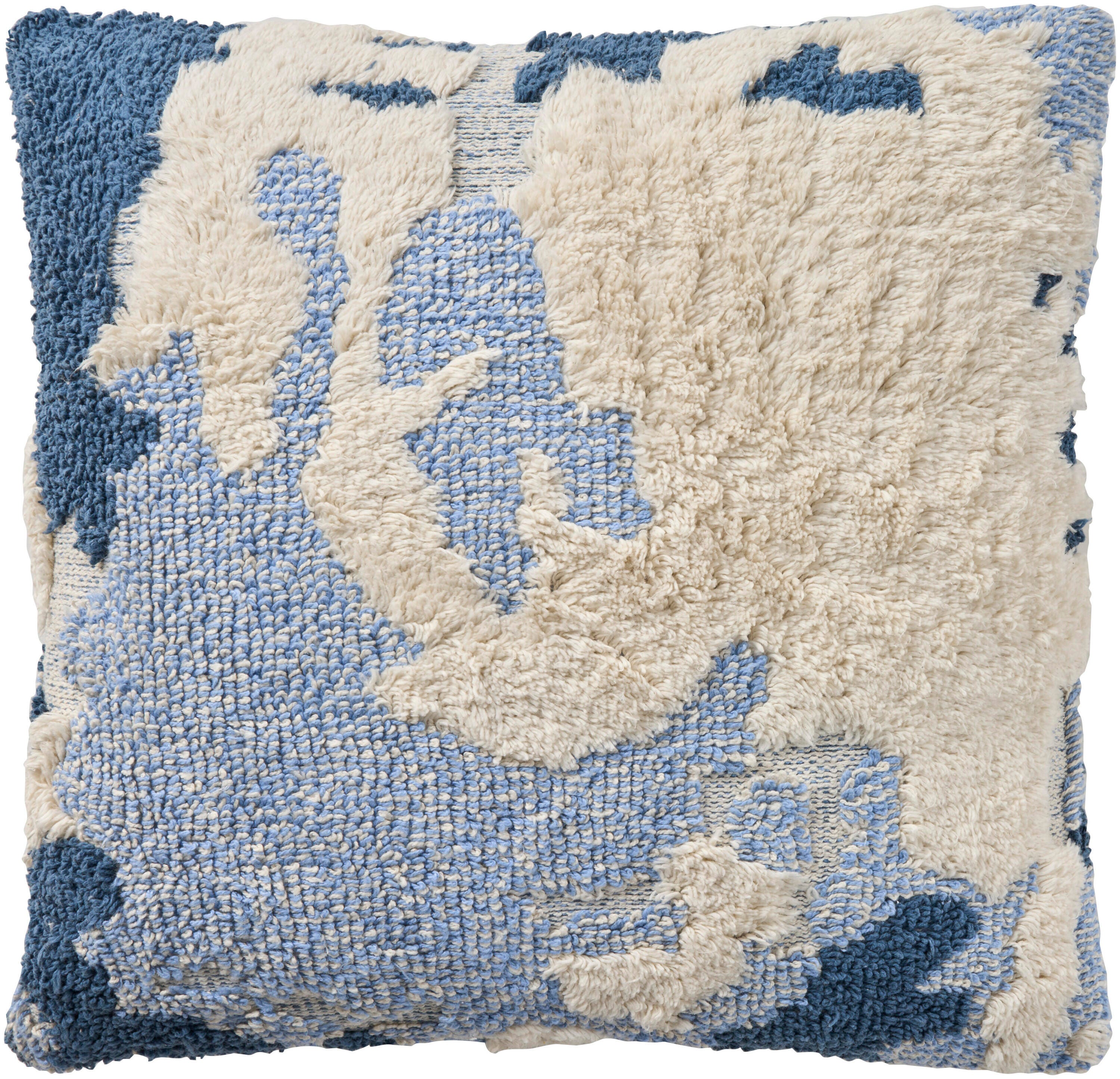 Nourison Home Decorative Throw Pillow, Blue, large