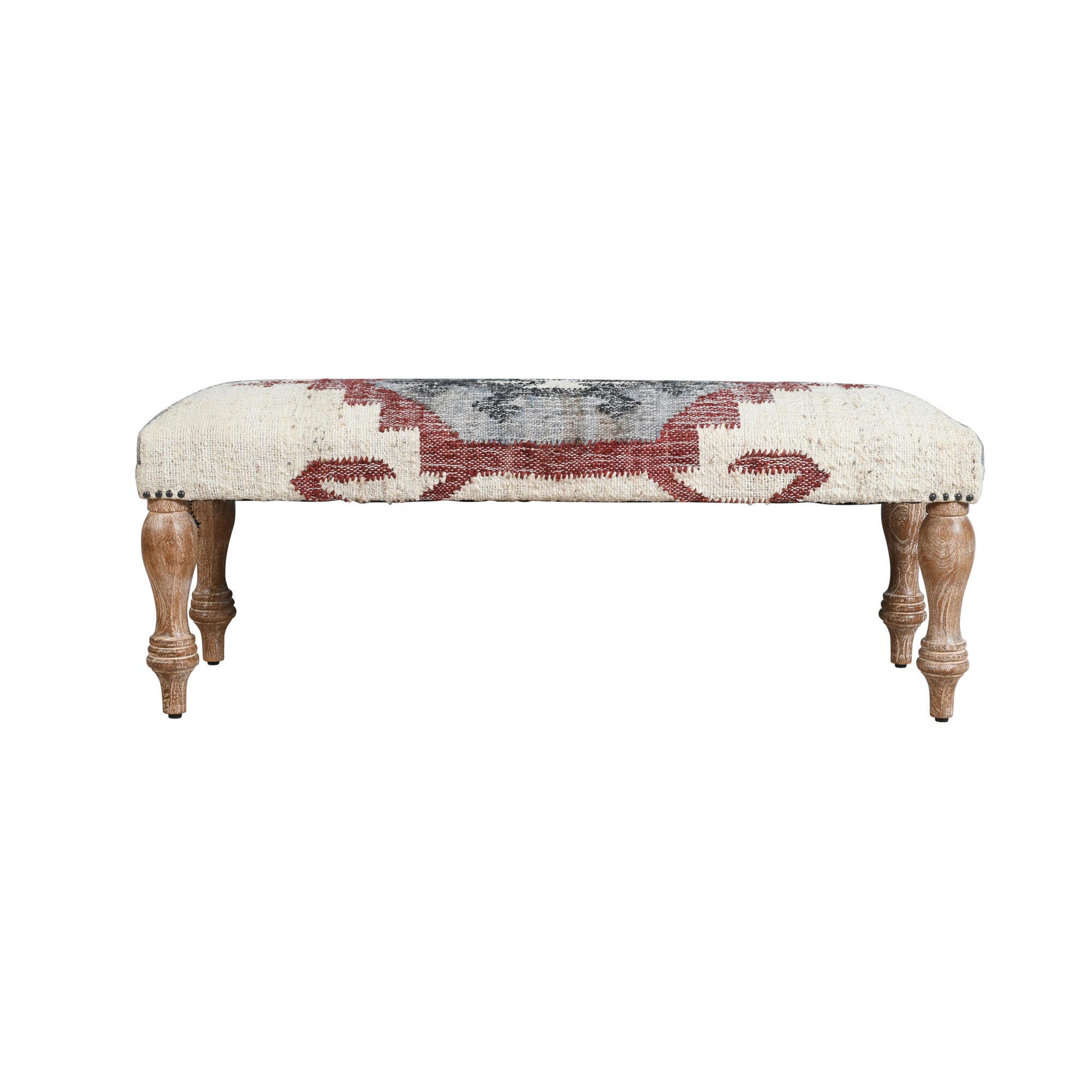 LR Home Geometric Bench, , large