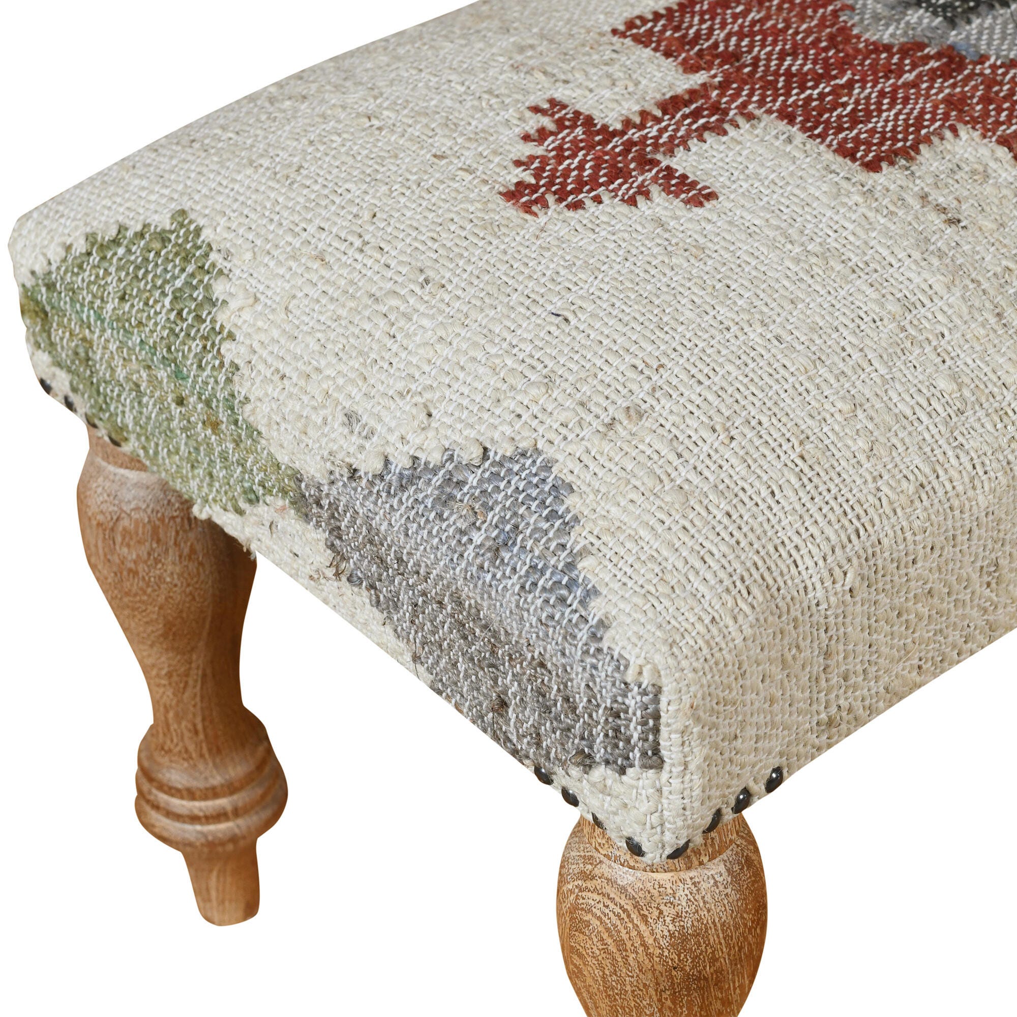 LR Home Geometric Bench, , large