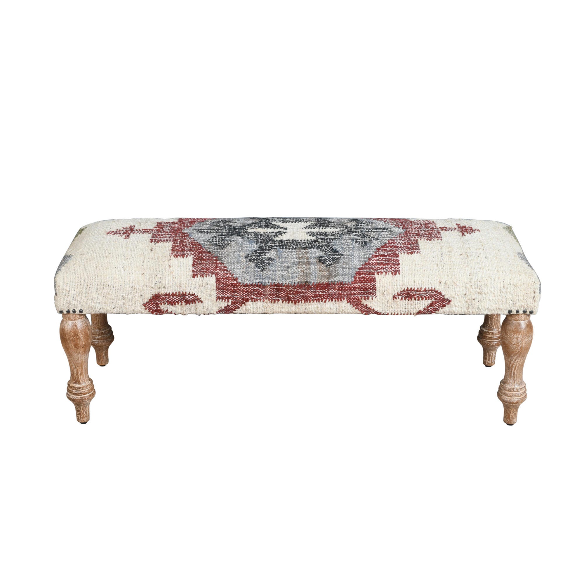 LR Home Geometric Bench, , large