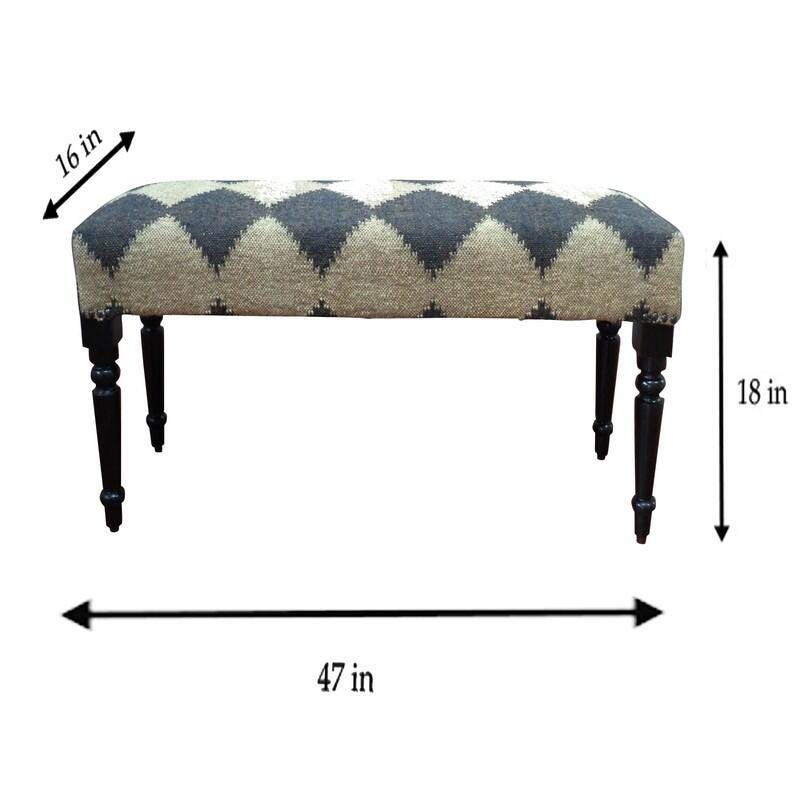 LR Home Handmade Bench, , large