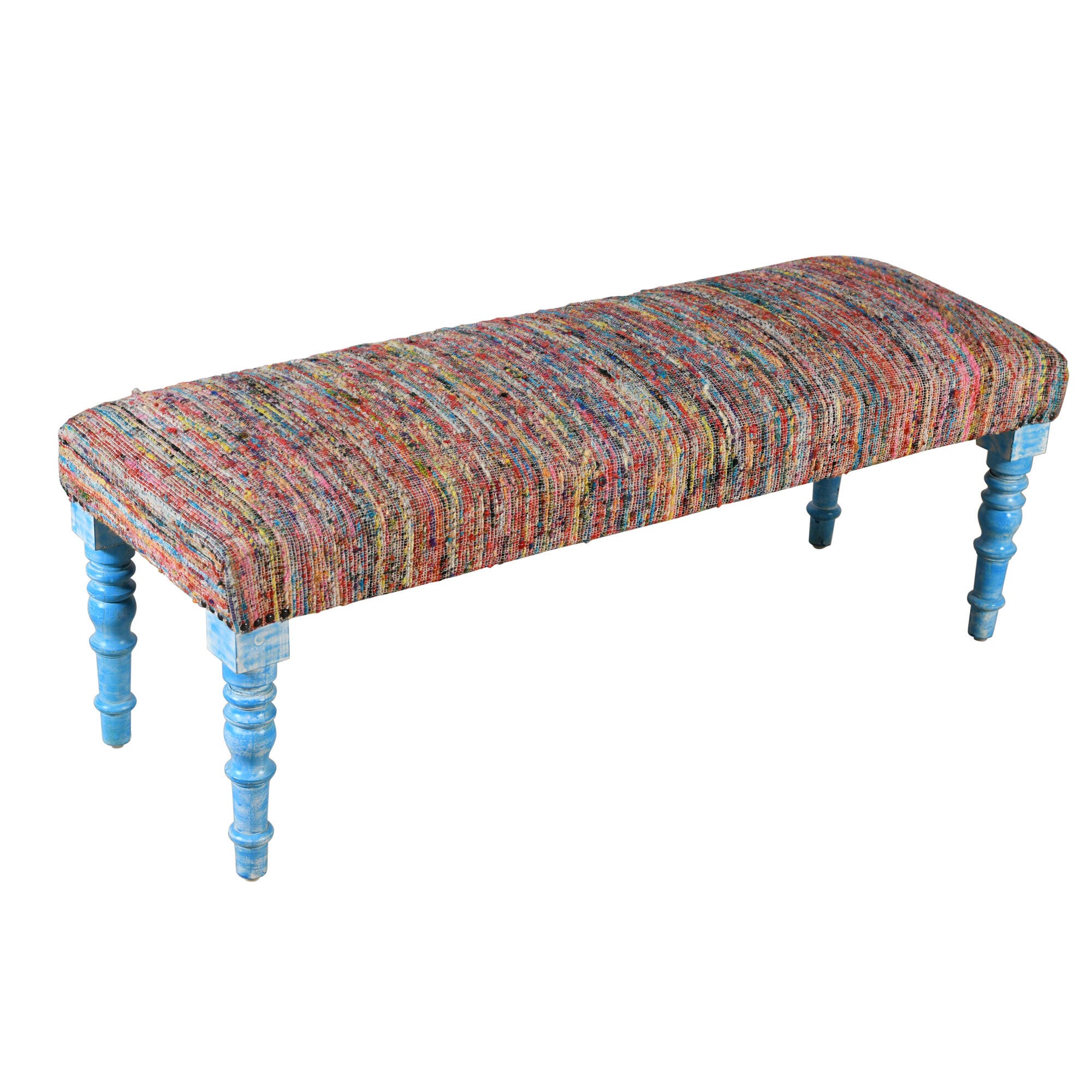 LR Home Striped Bench, , large