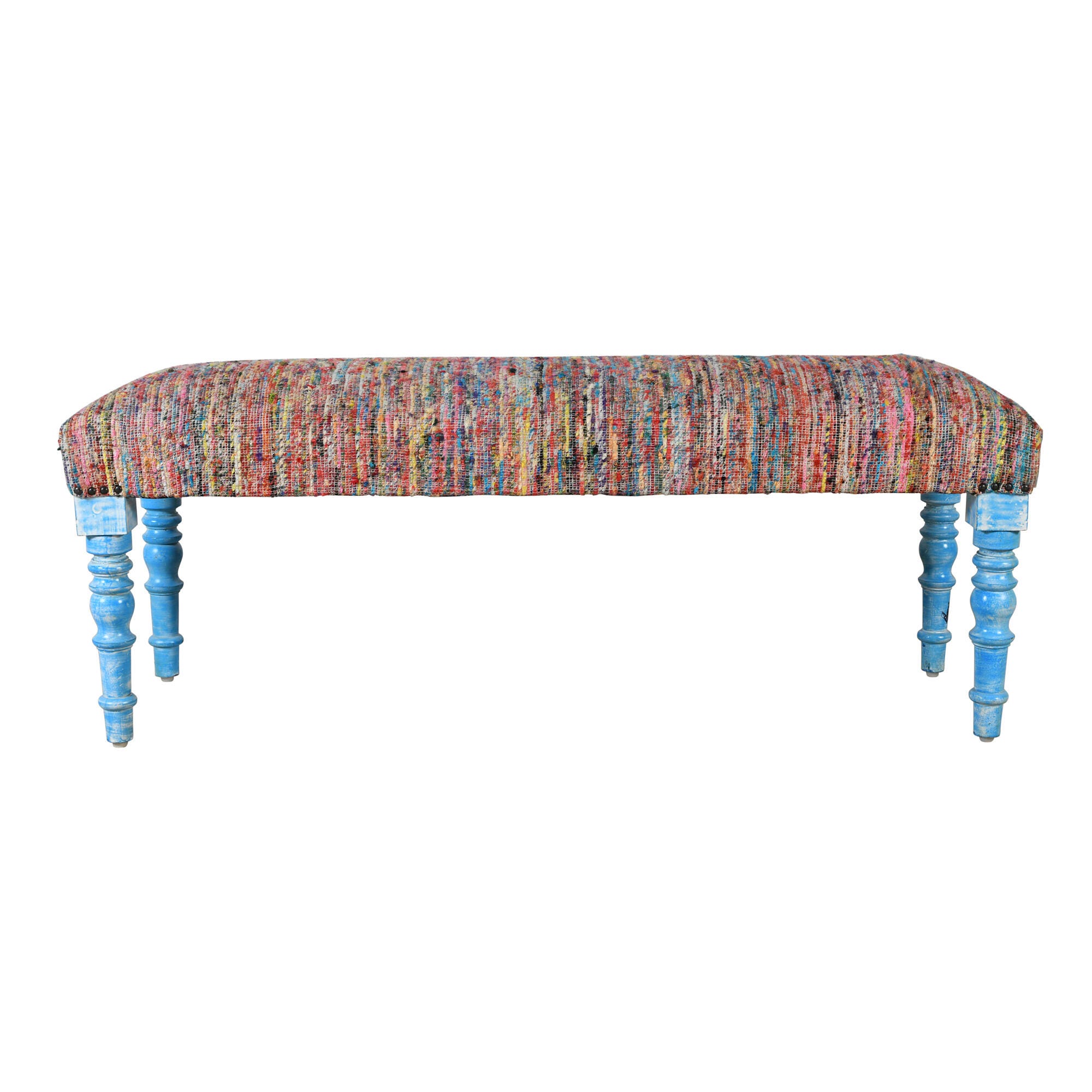 LR Home Striped Bench, , large