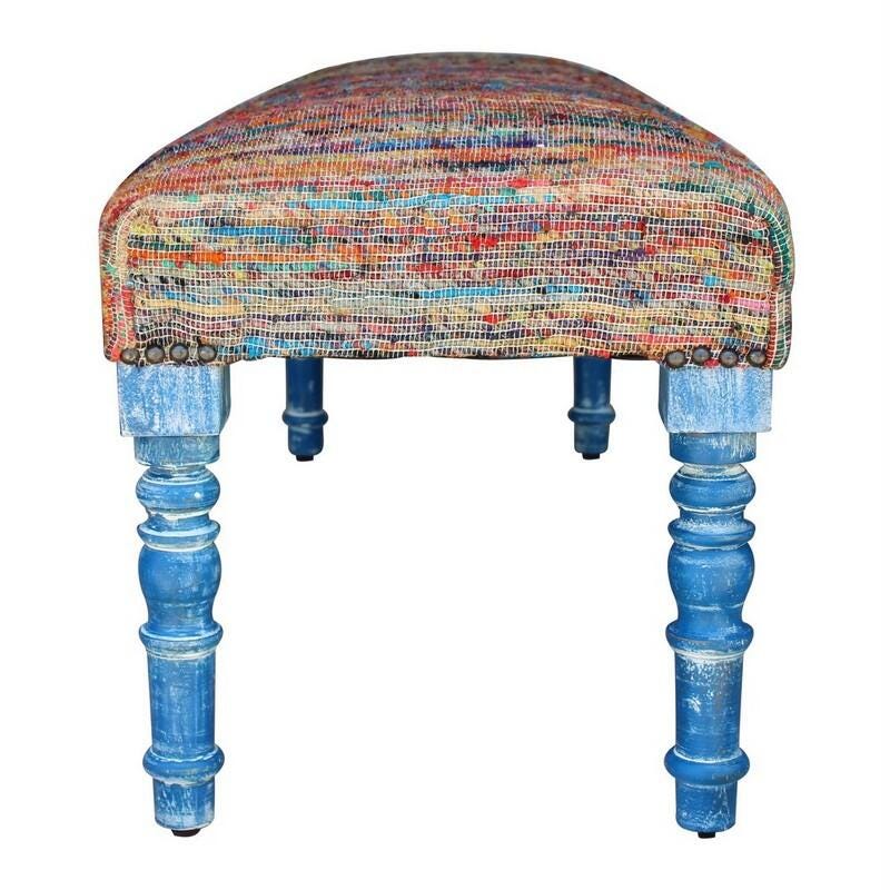 LR Home Striped Bench, , large