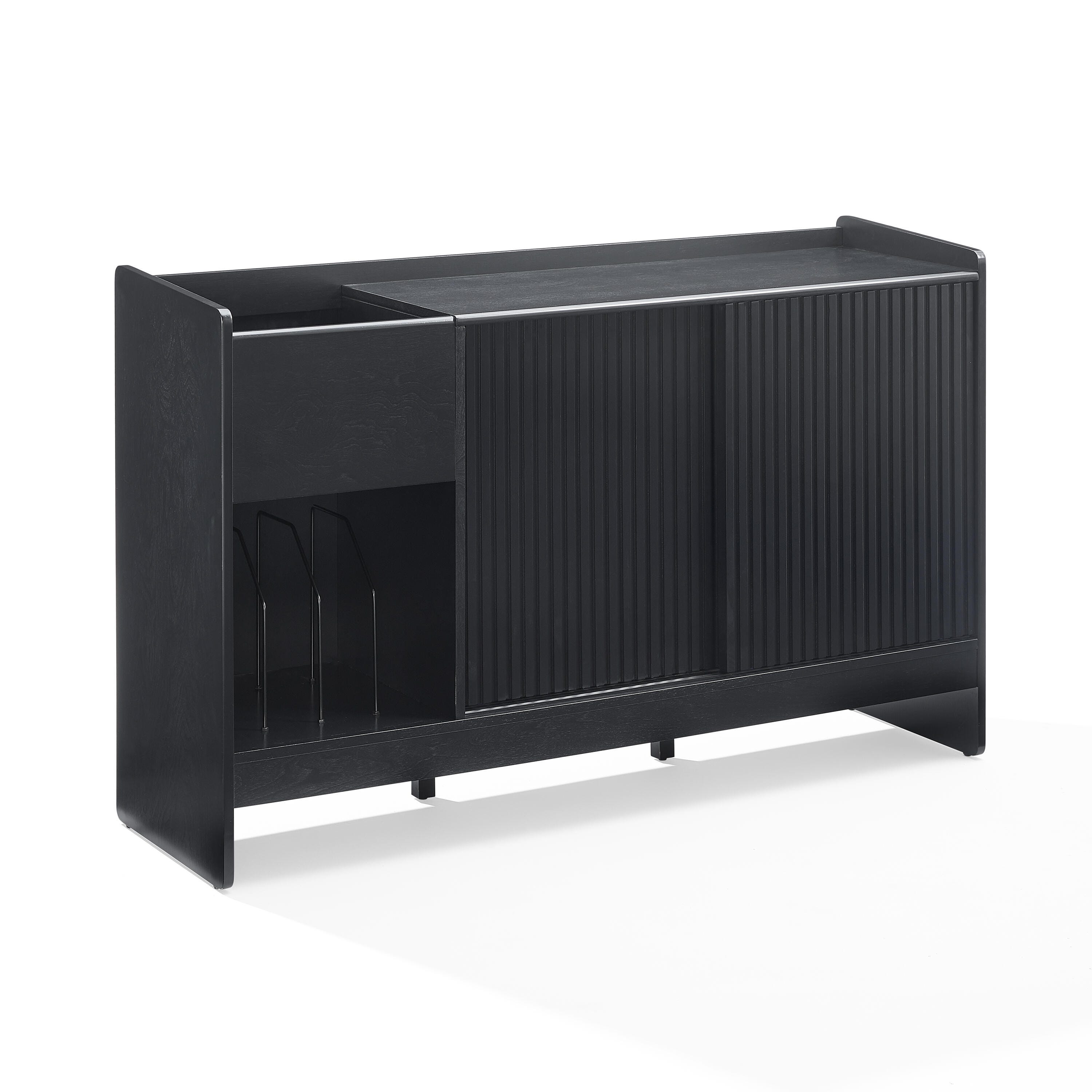 Crosley Furniture Arden 52" Record Player Cabinet, , large