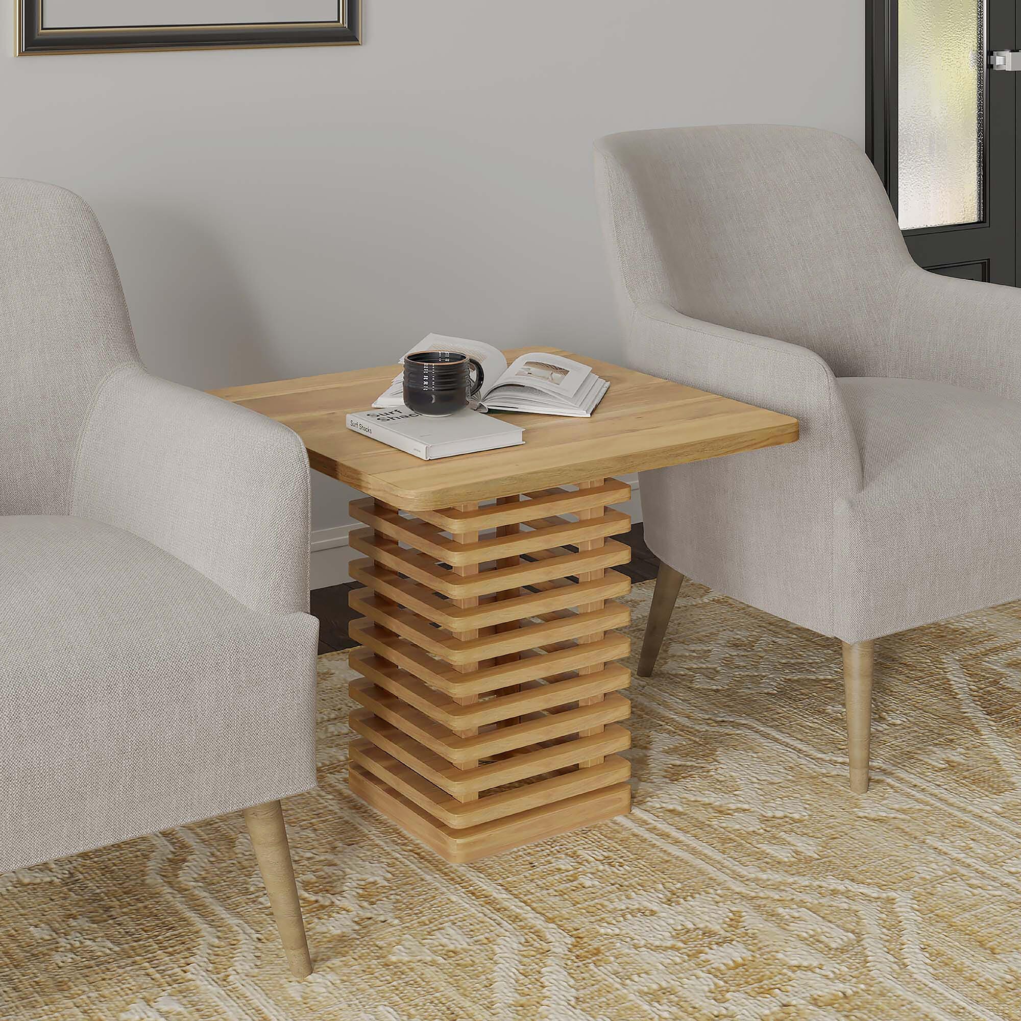 Suvii Home Weave Side Table, , large