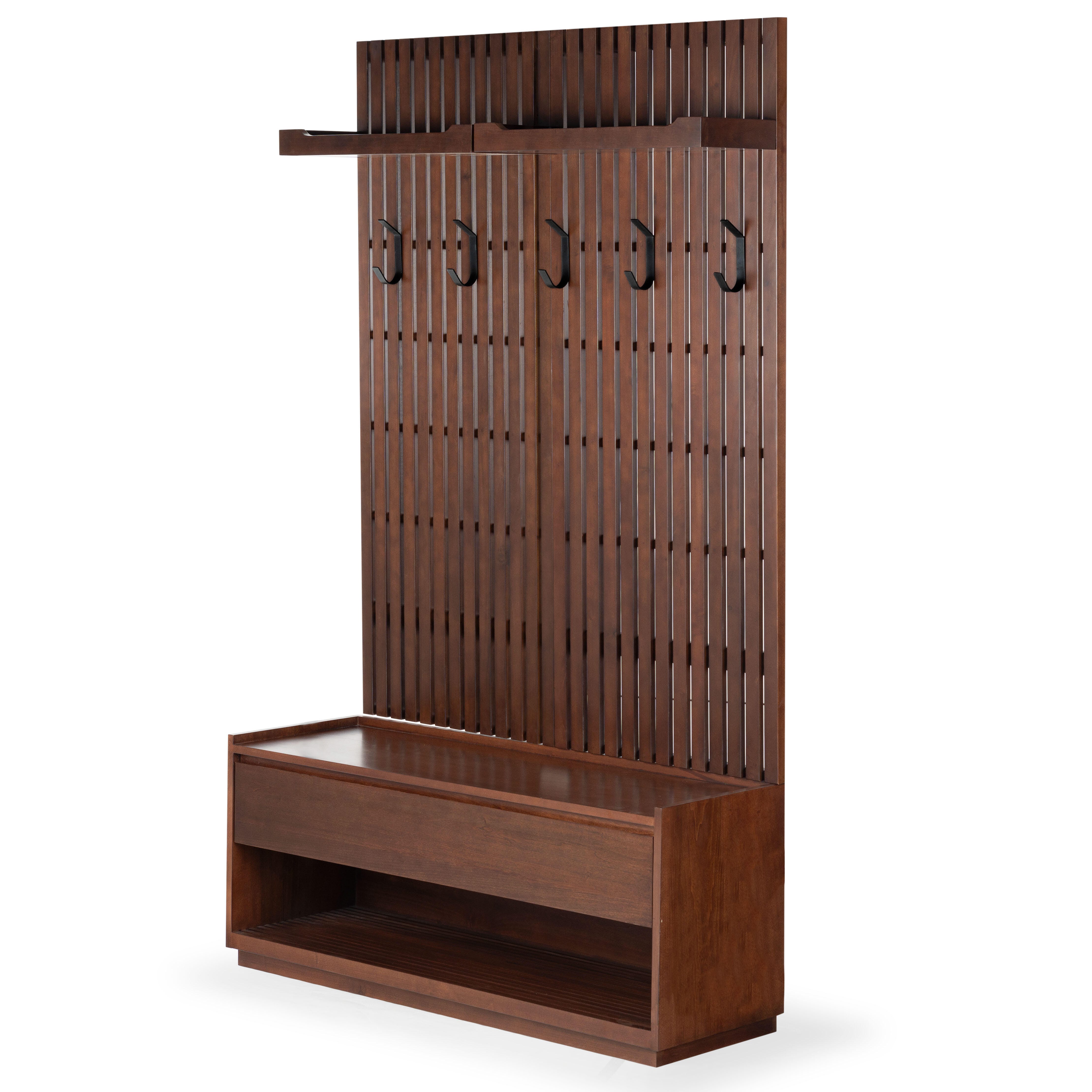 Safavieh Petrabella Hall Tree With Bench, , large