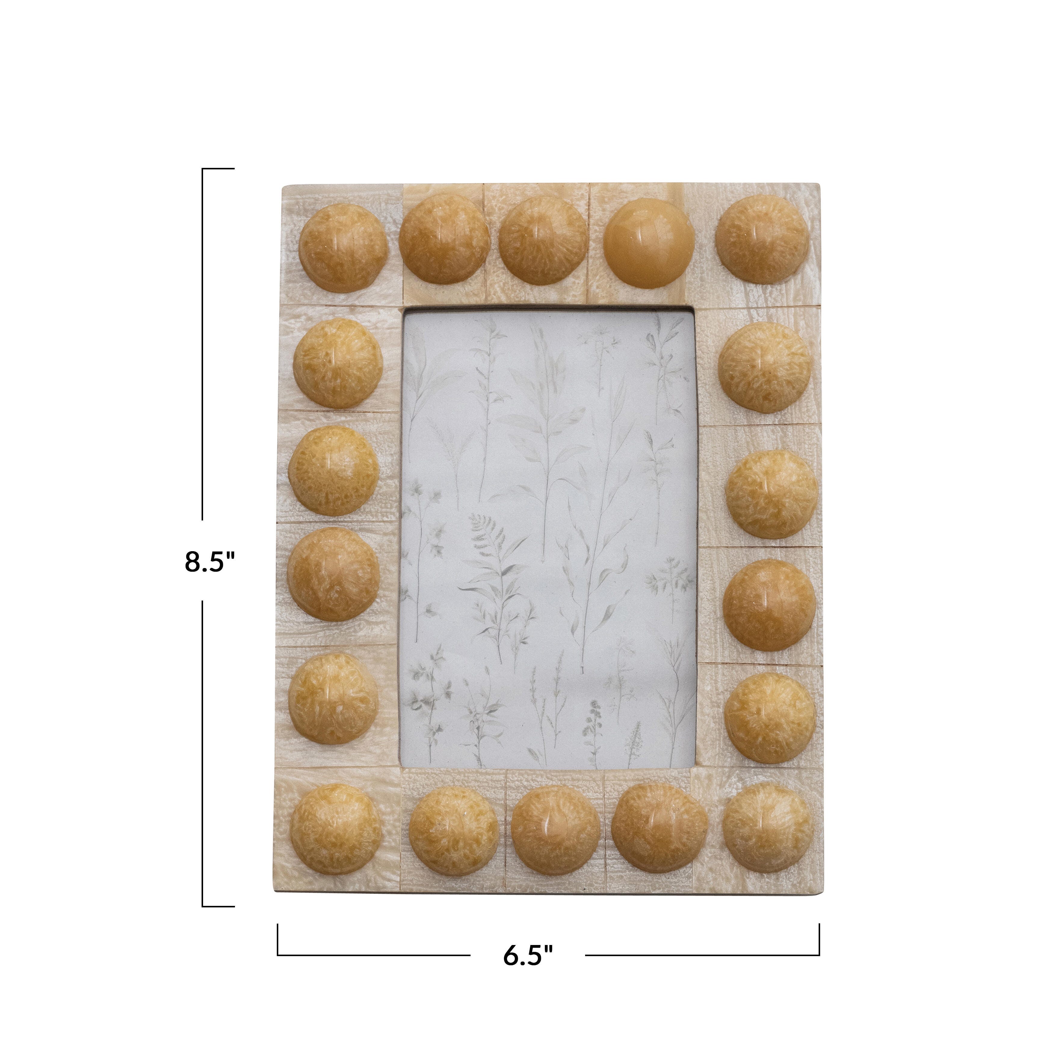 Storied Home Photo Frame, Cream, large
