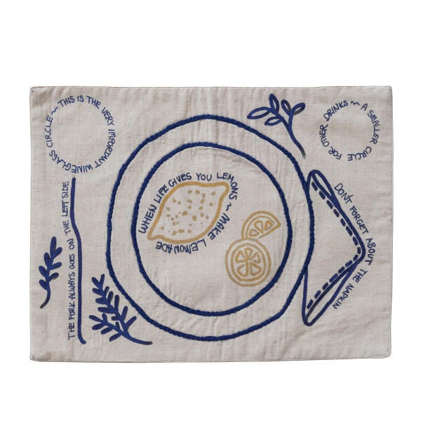 Storied Home Placemat, , large