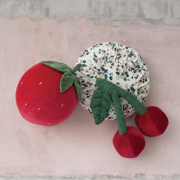 Storied Home Strawberry Decorative Throw Pillow, , large