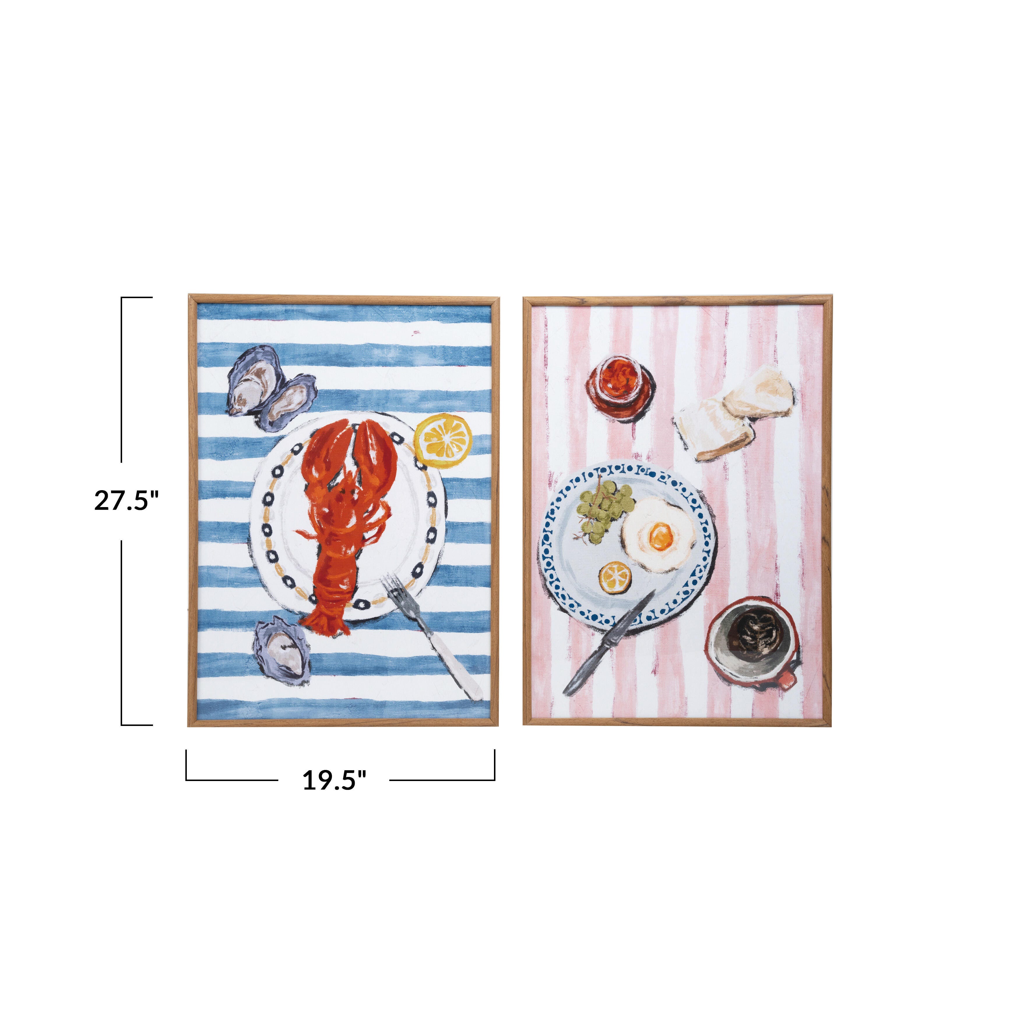 Storied Home 2-Piece Still Life Tablescapes Wall Decor, , large