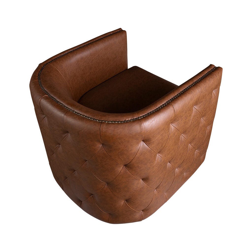 Madison Park Capstone Swivel Chair, , large