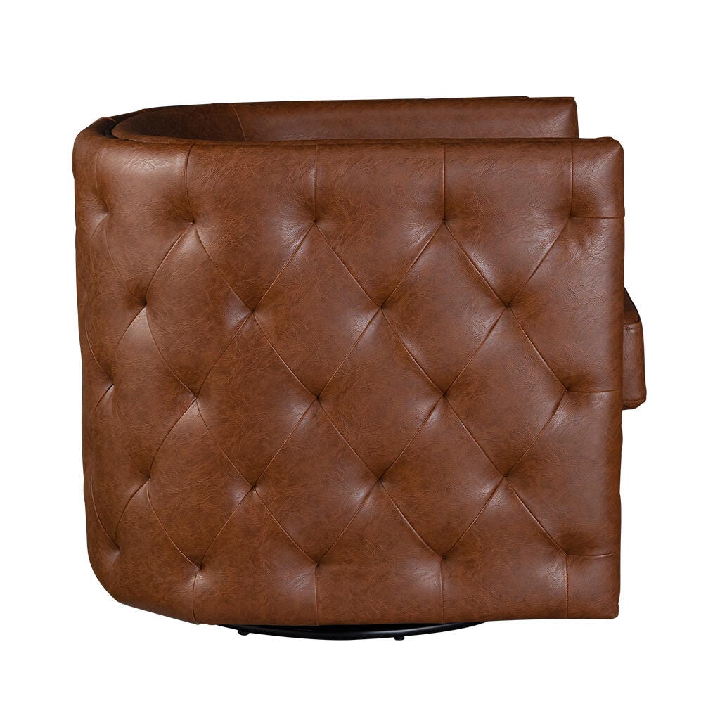 Madison Park Capstone Swivel Chair, , large