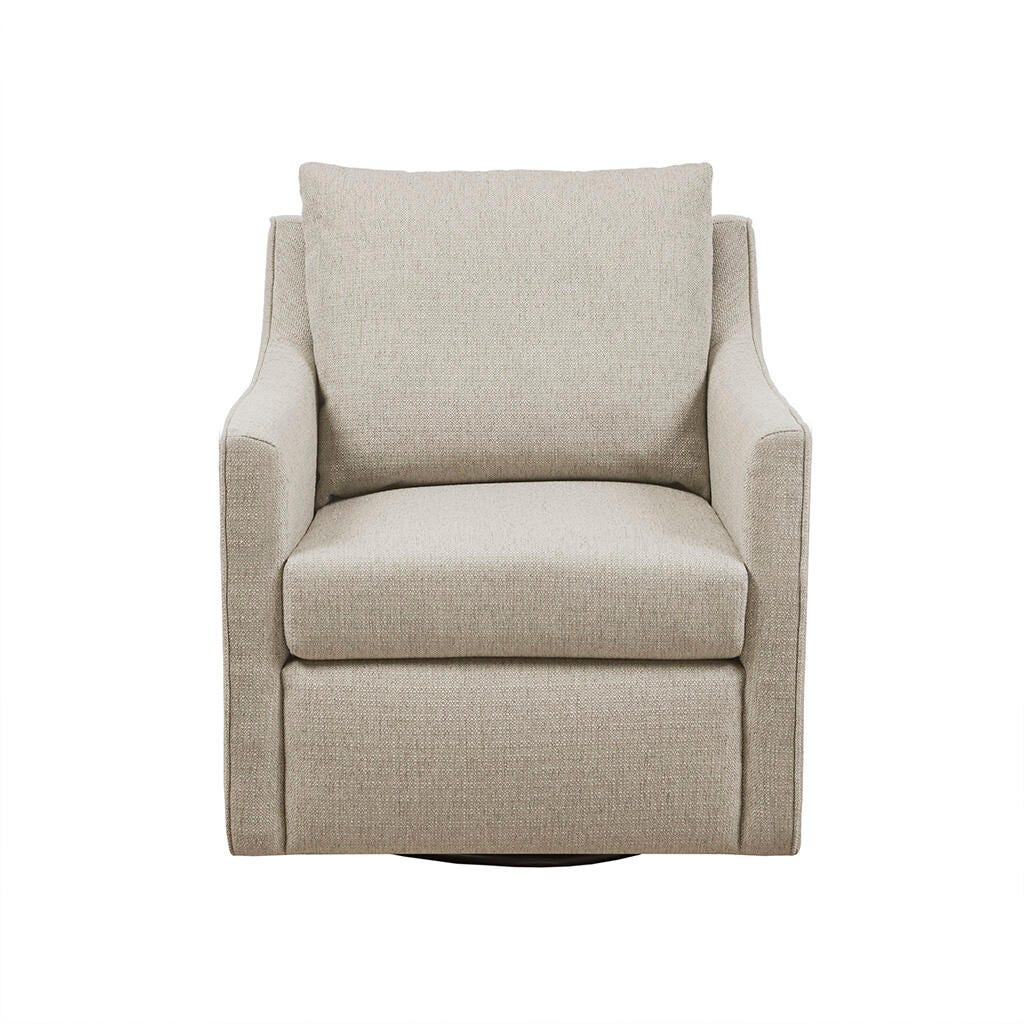 Martha Stewart Christian Swivel Armchair, , large
