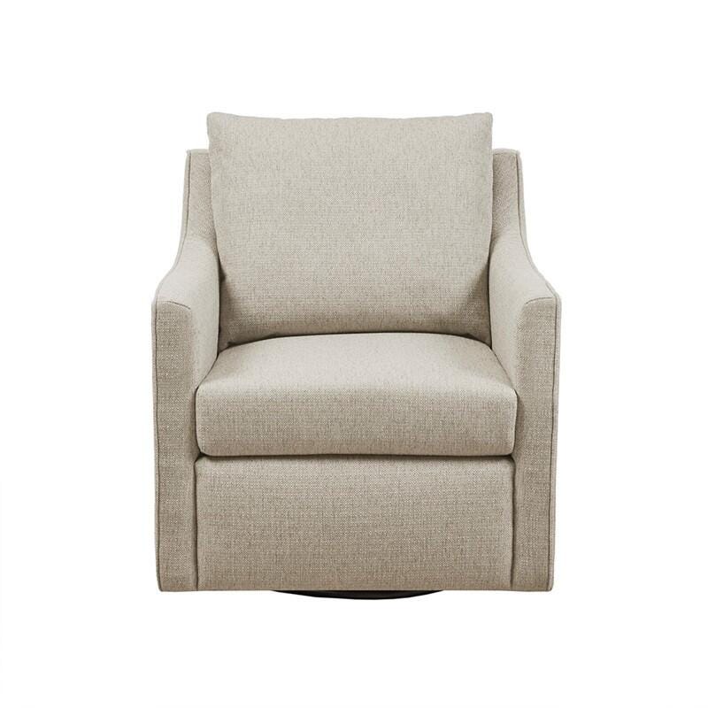 Martha Stewart Christian Swivel Armchair, , large