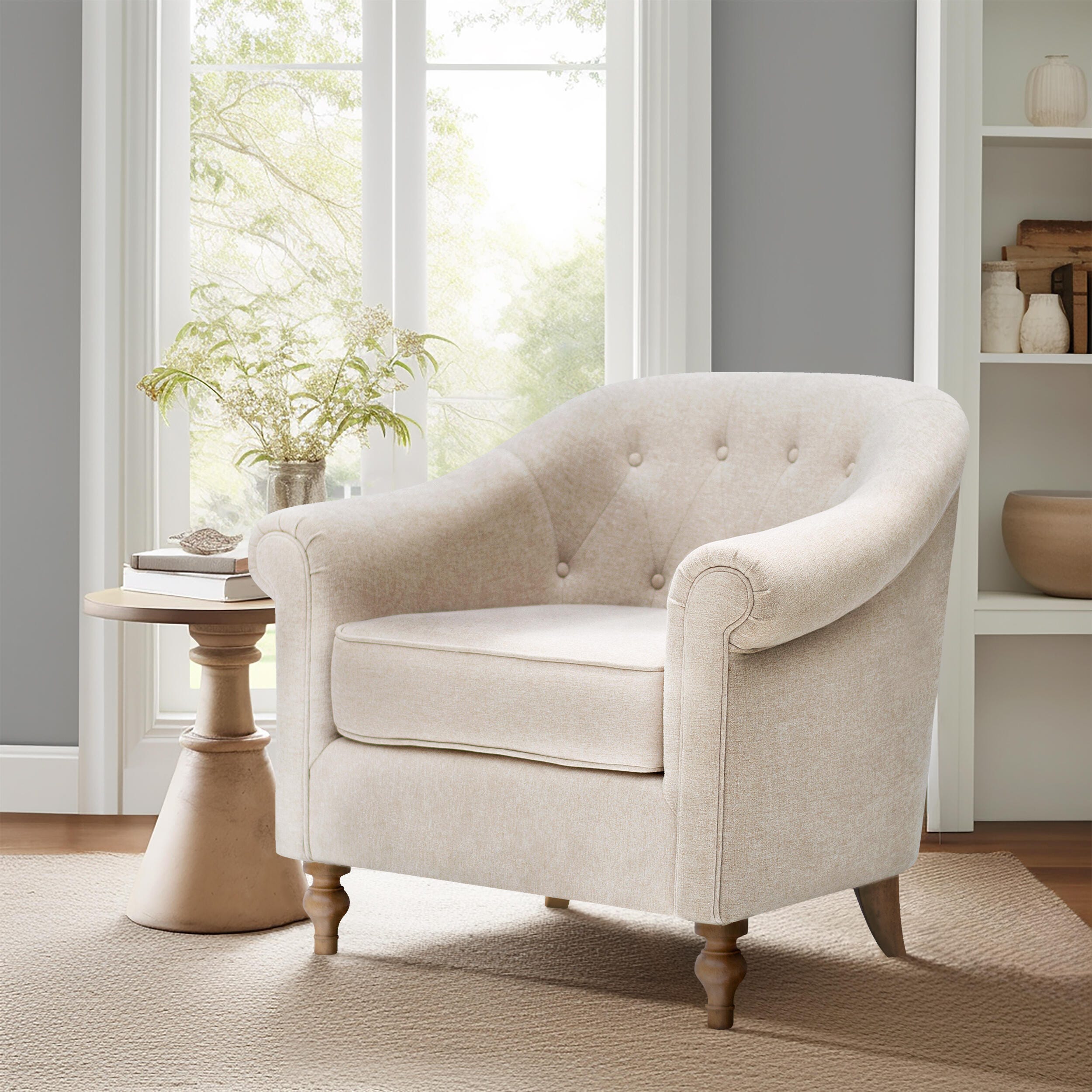 Martha Stewart Fayette Accent Arm Chair, , rollover