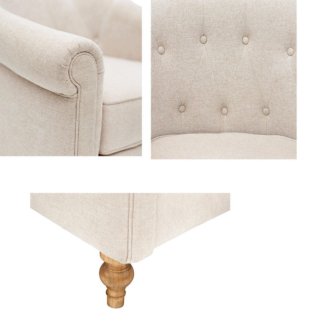 Martha Stewart Fayette Accent Arm Chair, , large