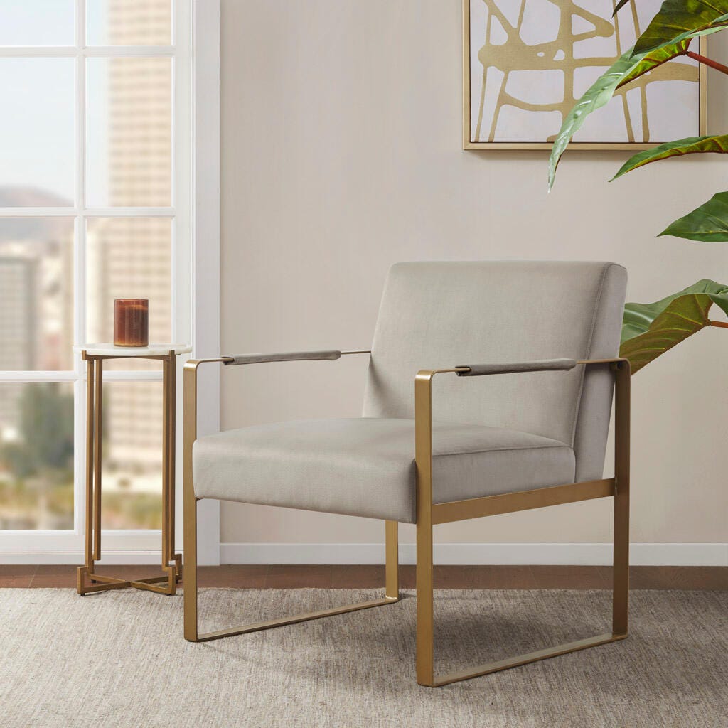 Martha Stewart Jayco Accent Chair, , rollover