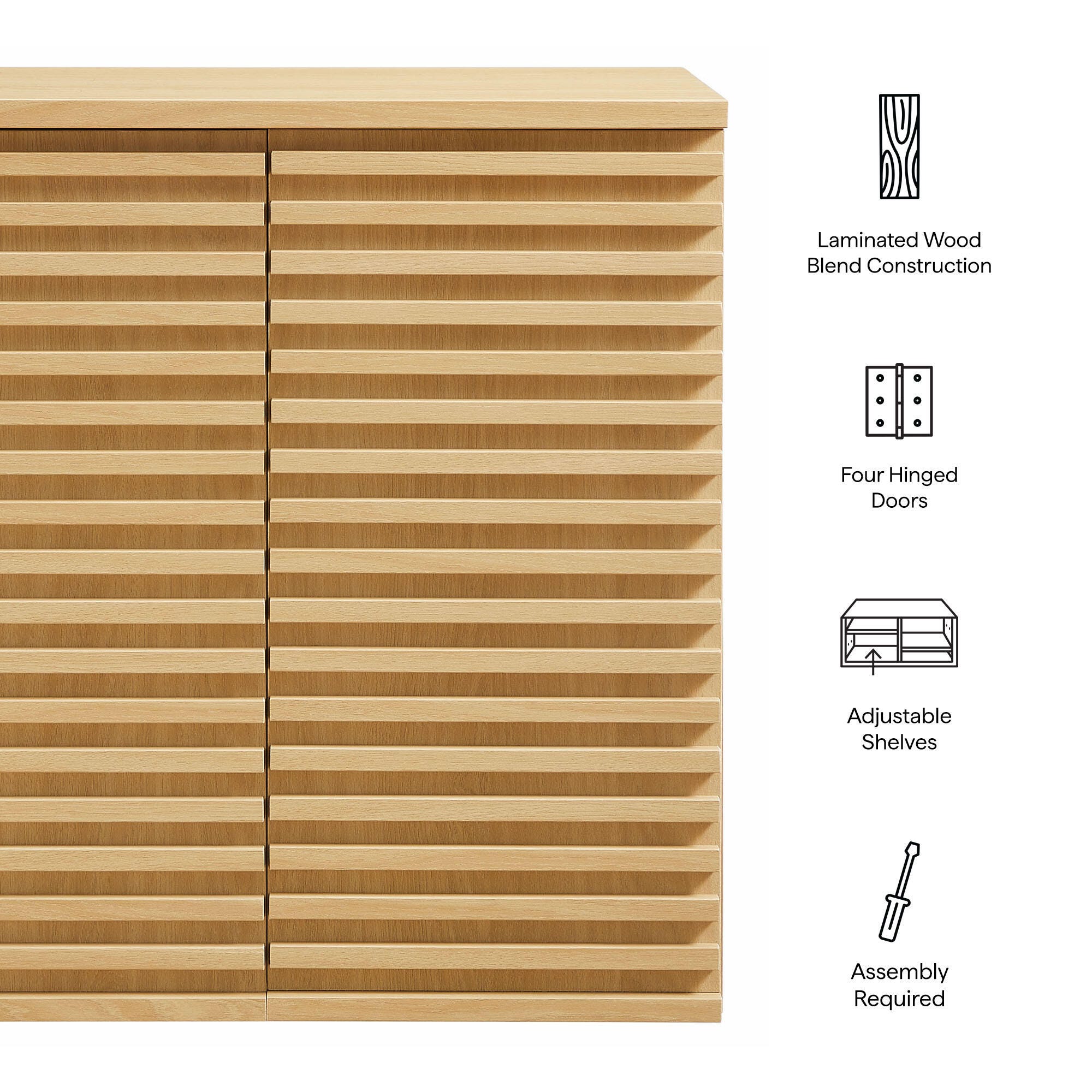 Modway Render Wall Mounted Bathroom Storage Cabinet, , large
