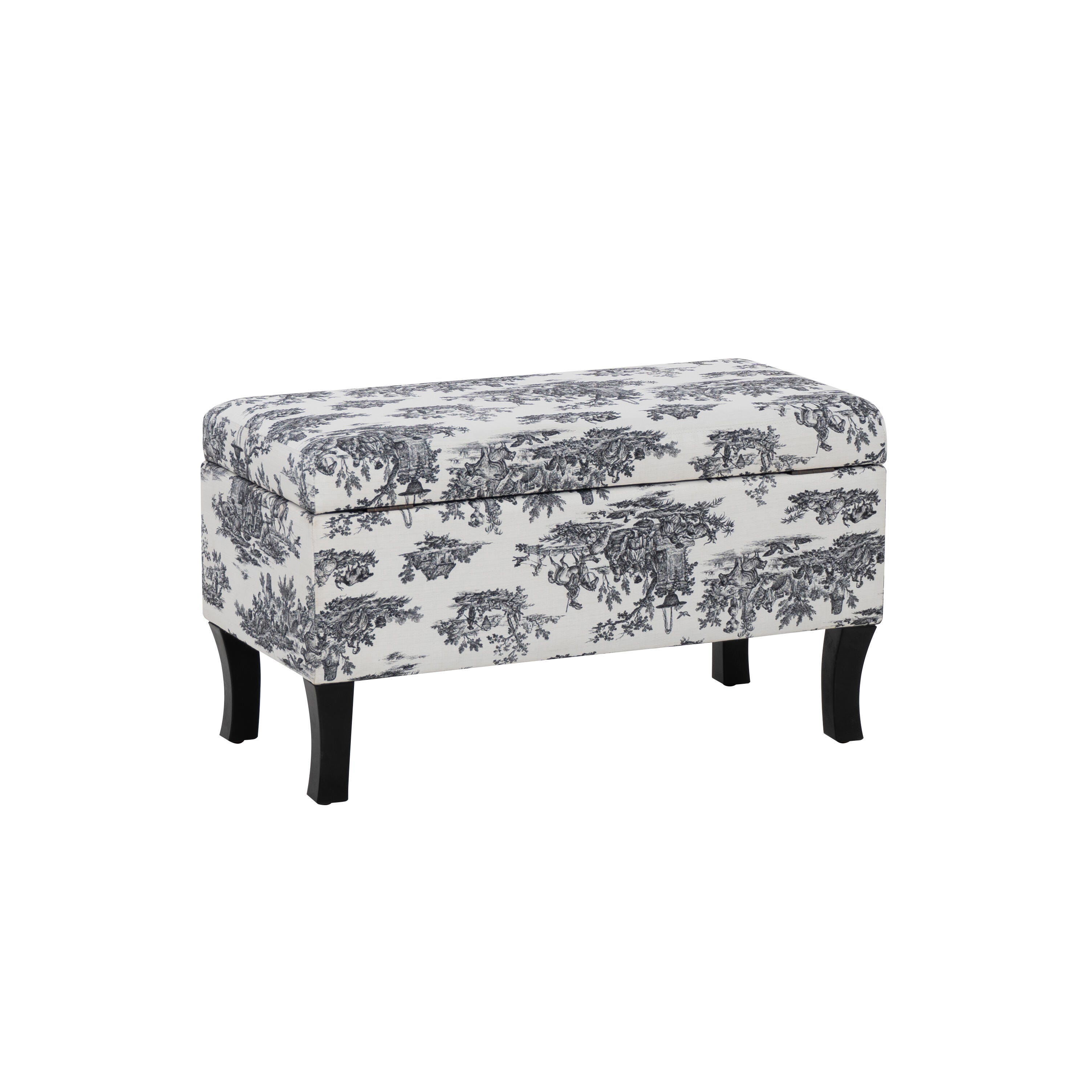 Linon Stephanie Storage Bench, , large