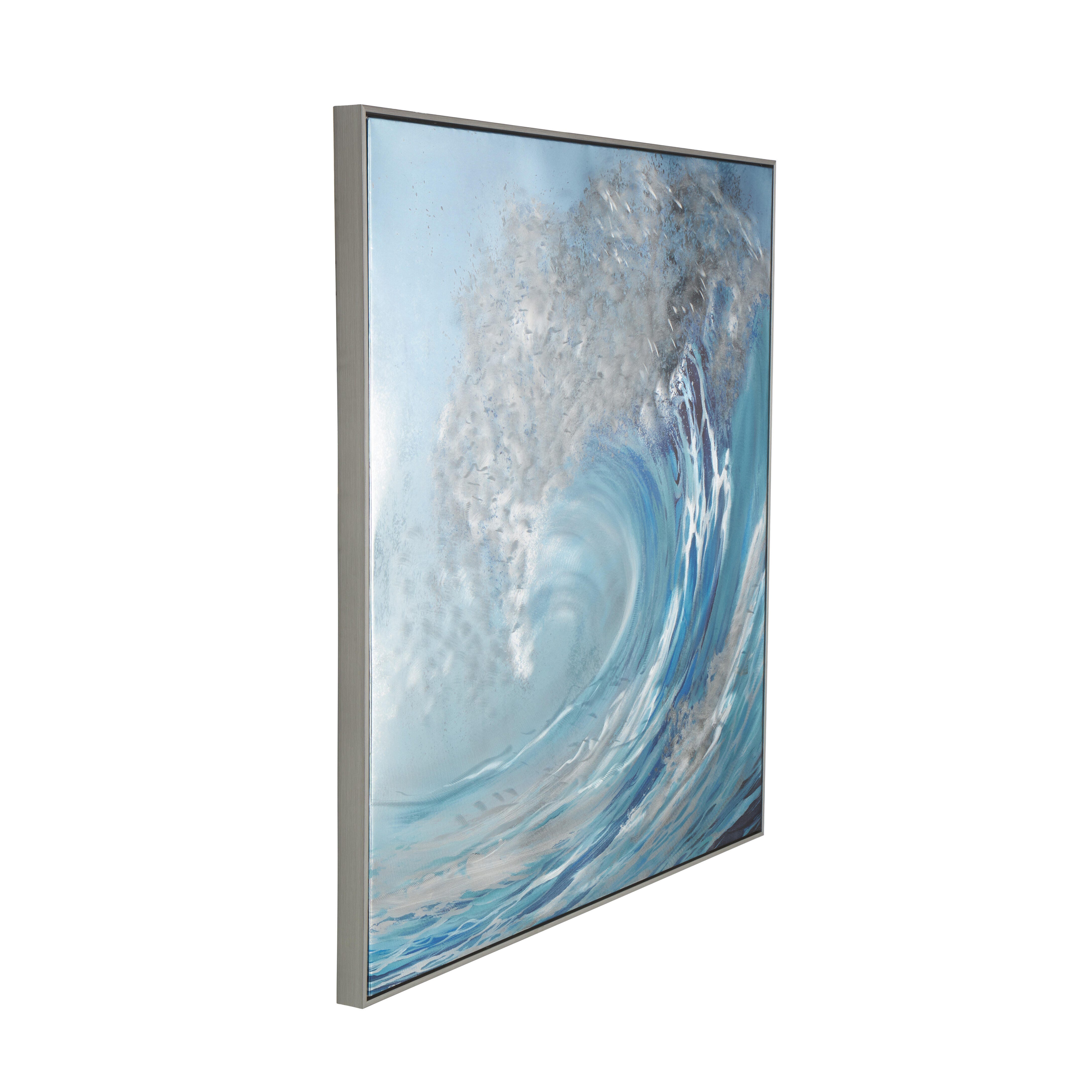 Bayberry Lane Nautical Wave Framed Wall Art 40
