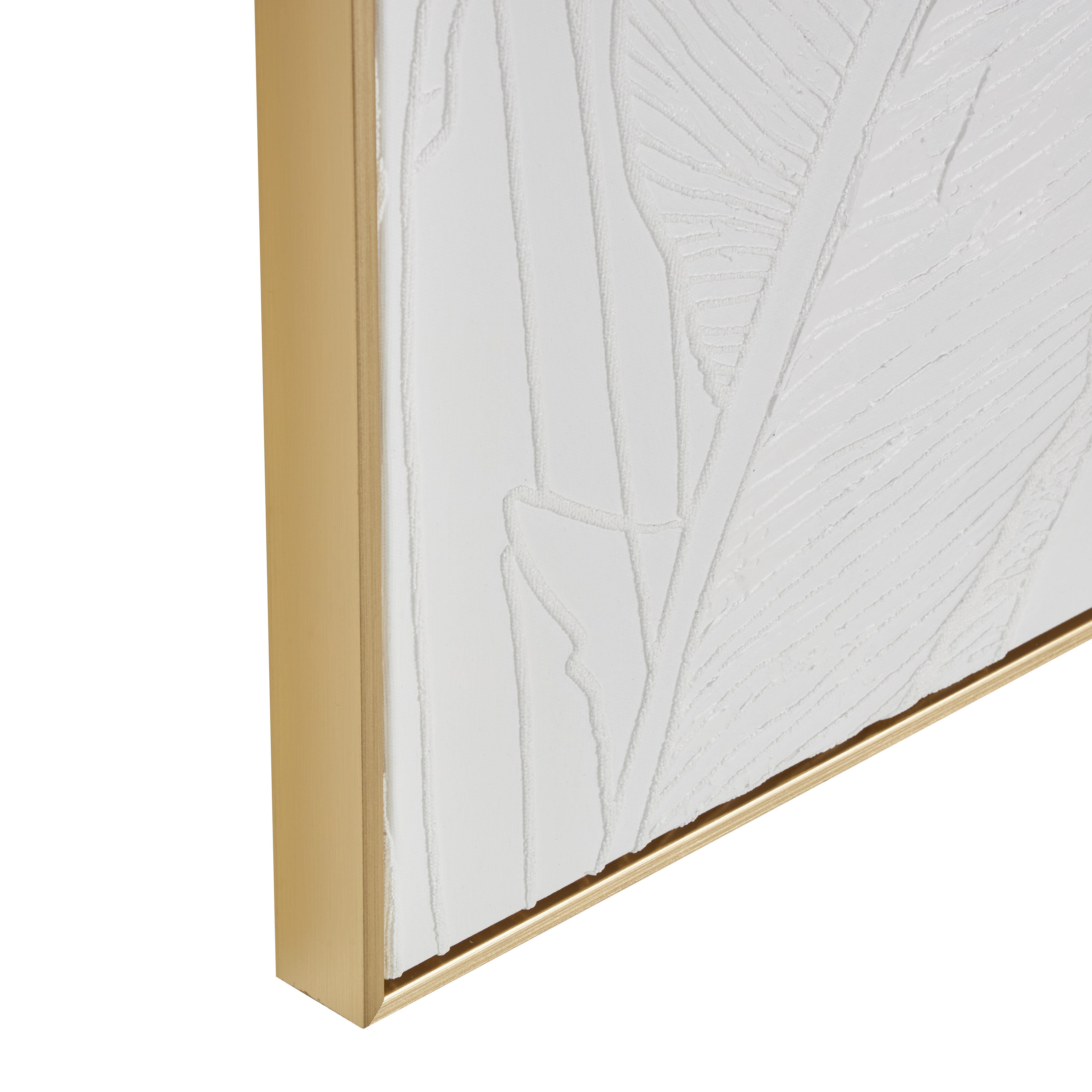 Bayberry Lane Textured Leaf Wall Art 30" x 40", , large