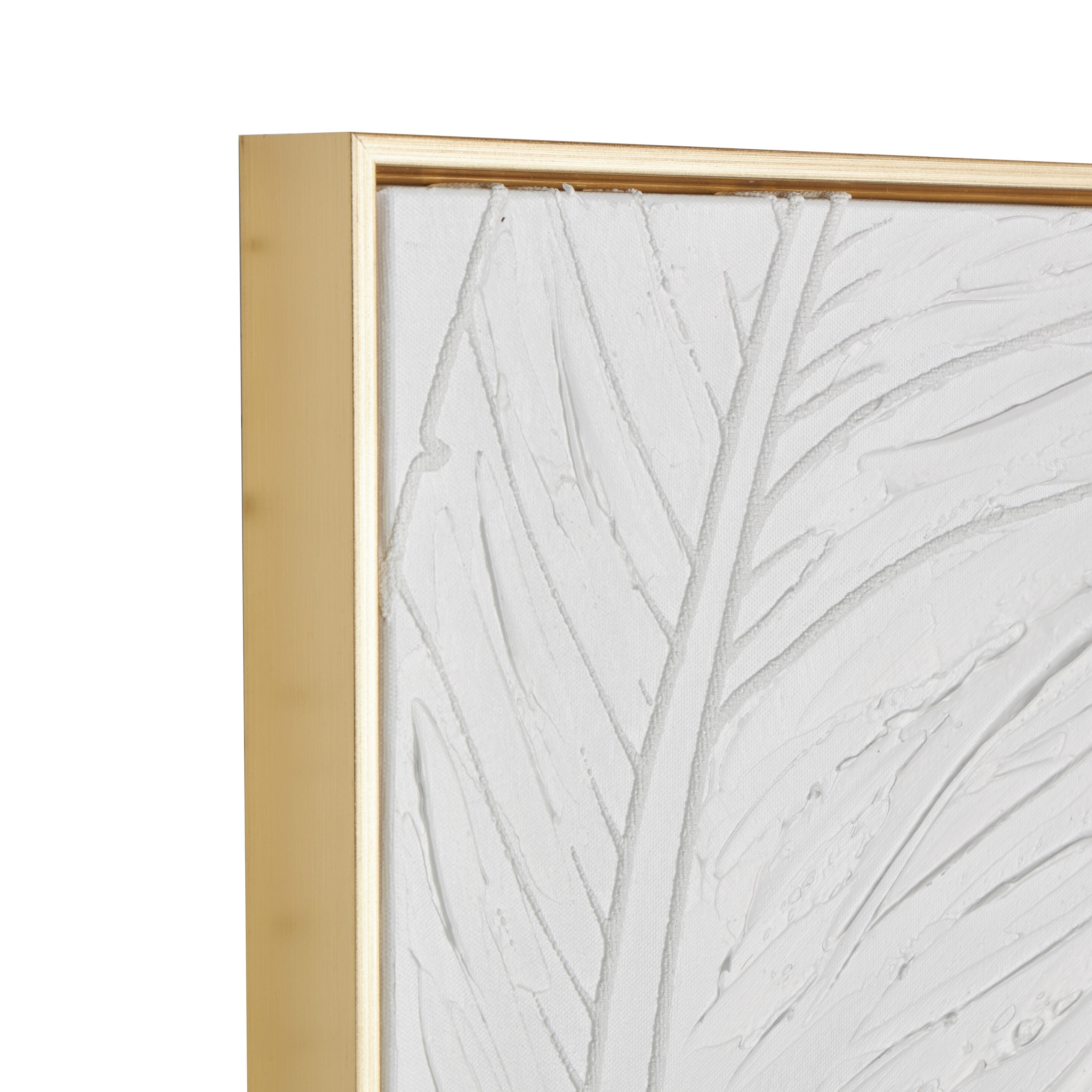Bayberry Lane Textured Leaf Wall Art 30" x 40", , large