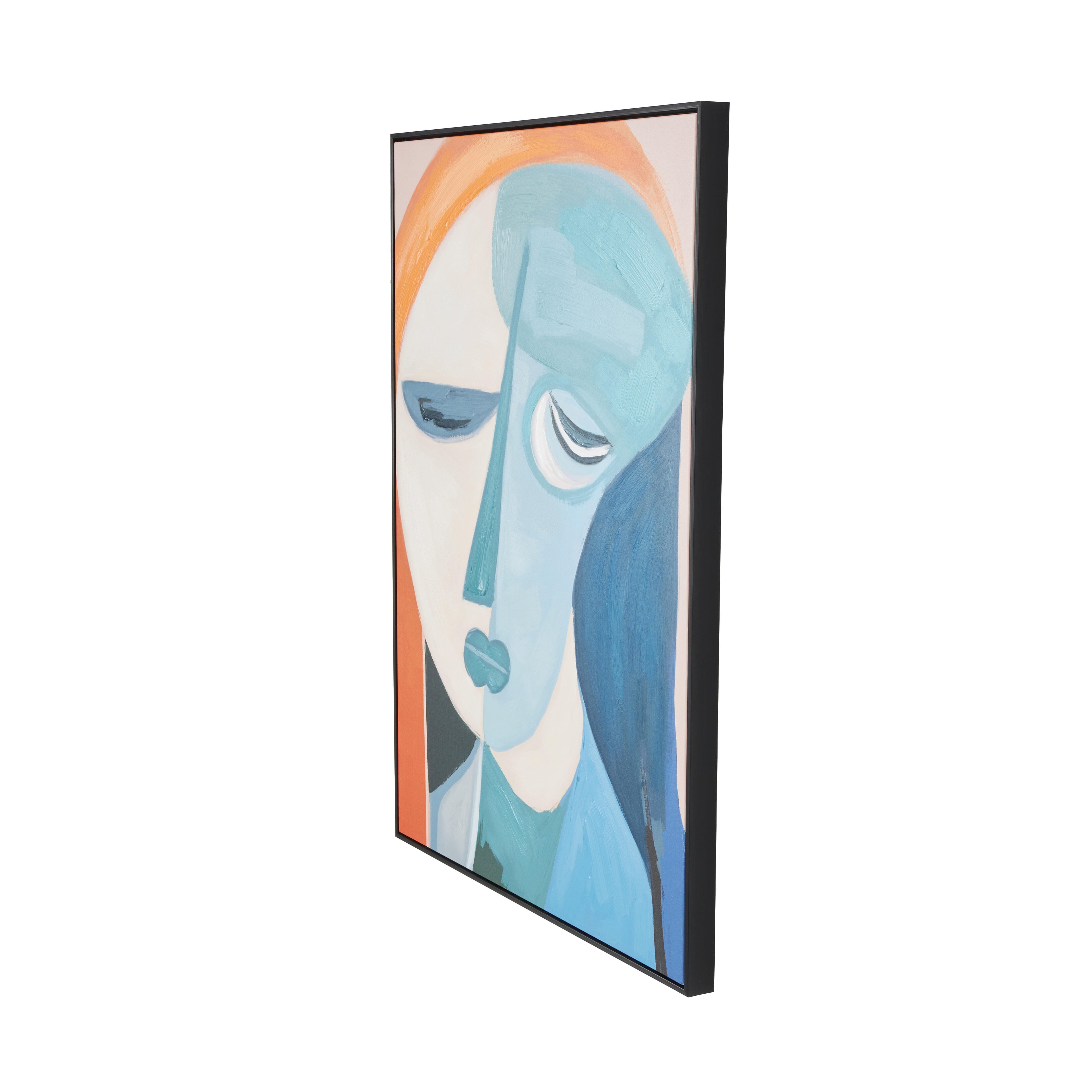 Bayberry Lane Woman Impressionist Framed Wall Art 30" x 40", , large