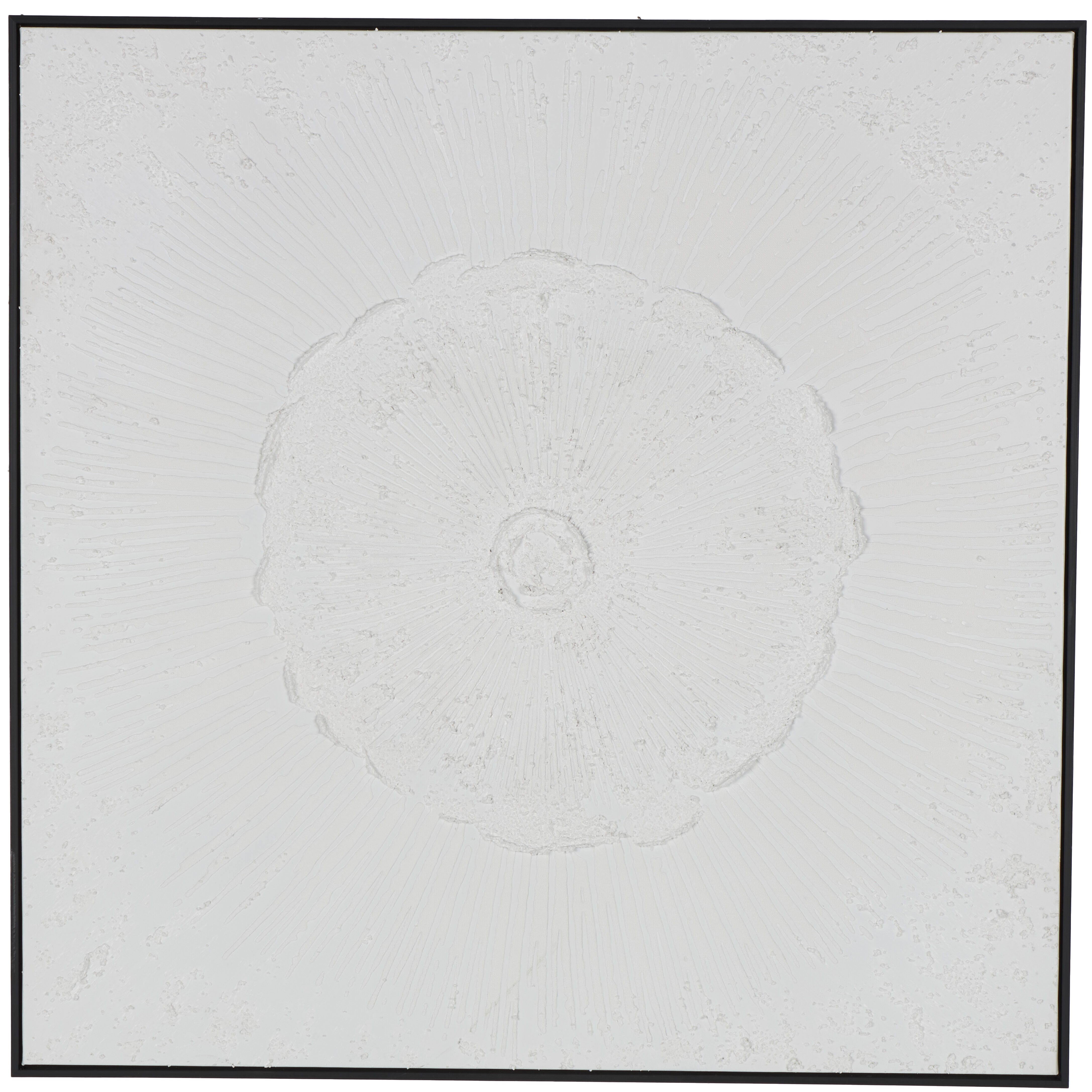 Bayberry Lane Textured Floral Framed Wall Art  40" x 40", , large