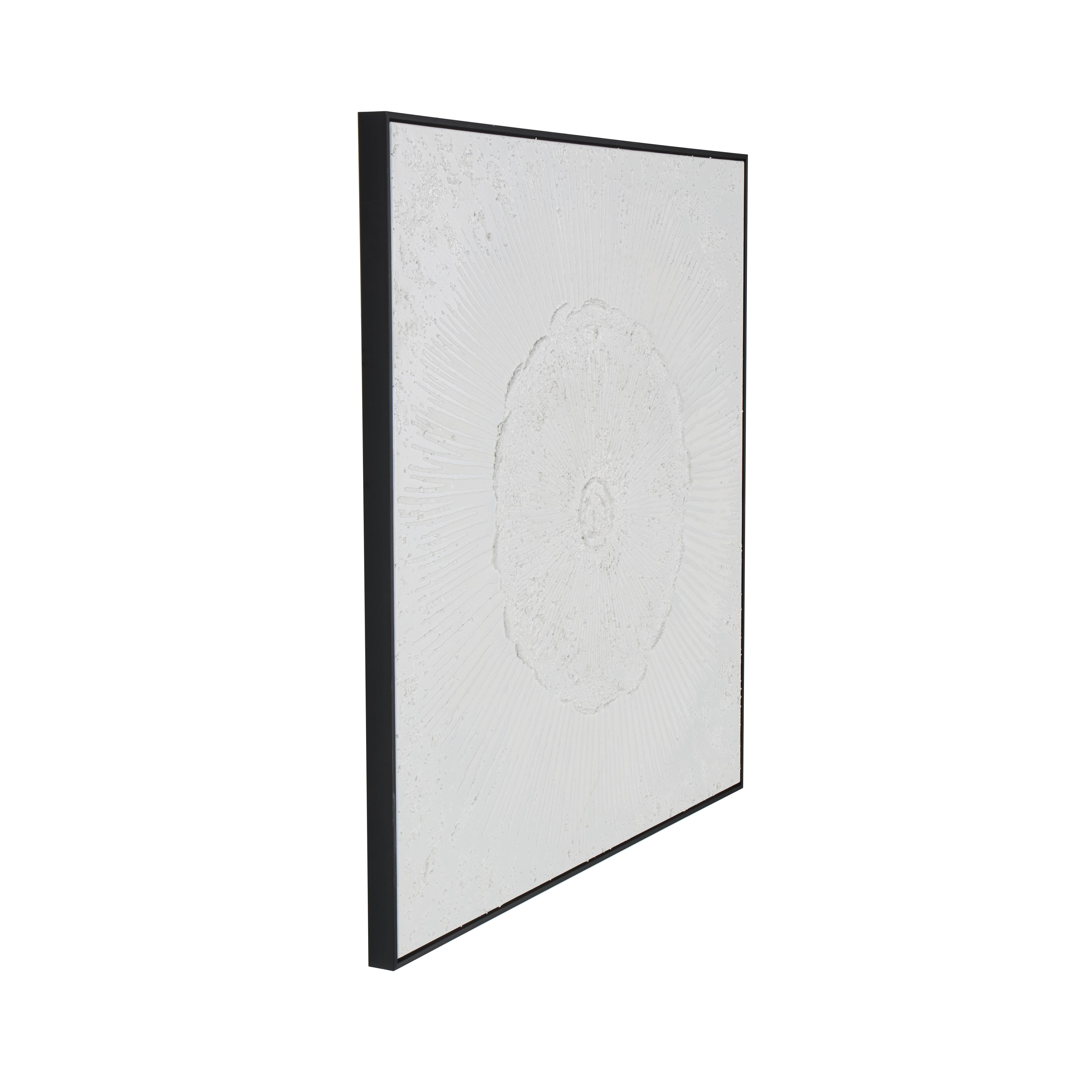 Bayberry Lane Textured Floral Framed Wall Art  40" x 40", , large