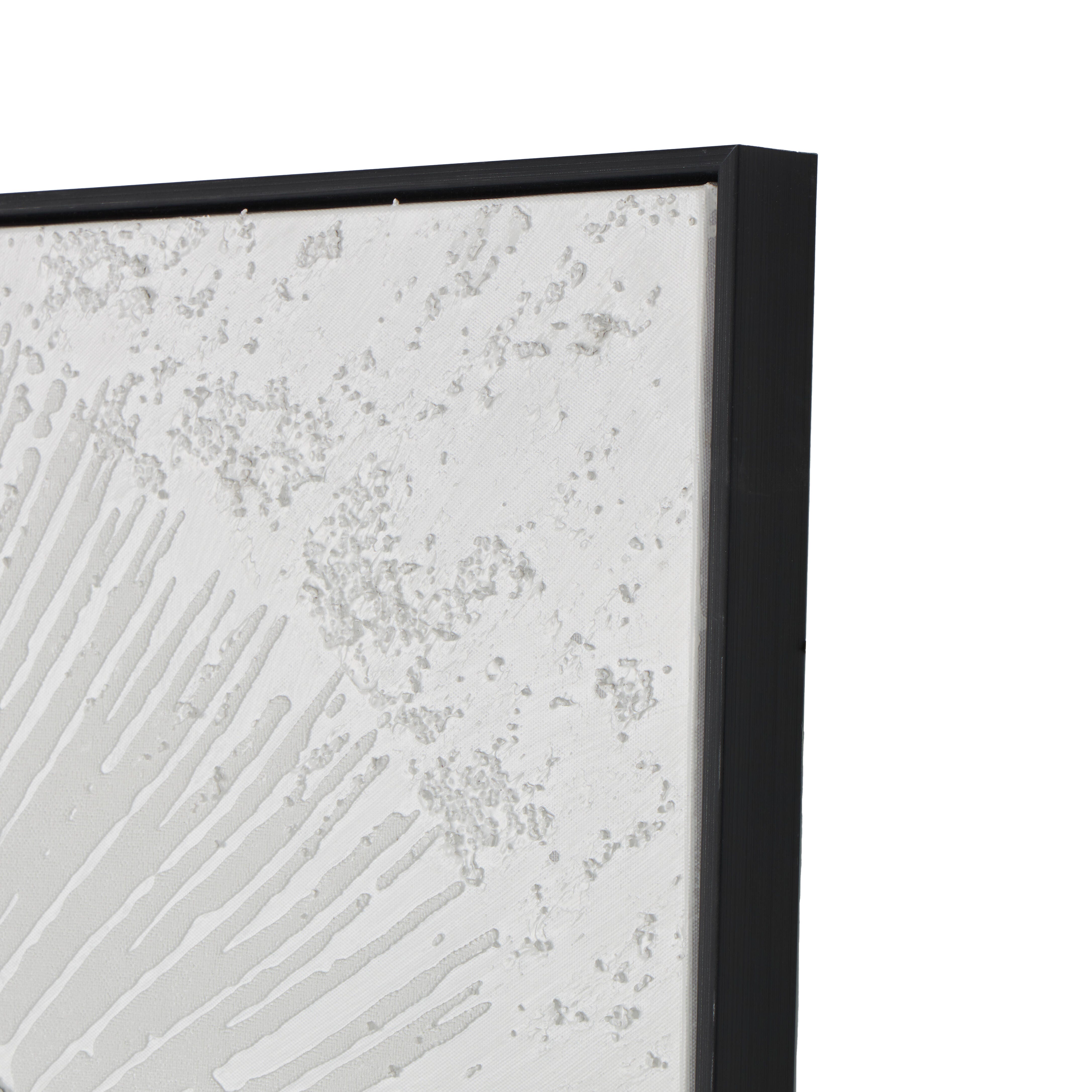 Bayberry Lane Textured Floral Framed Wall Art  40" x 40", , large
