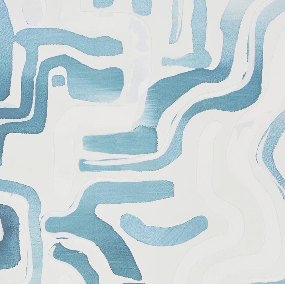 Bayberry Lane Wavy Lines Wall Art 30" x 40", , swatch